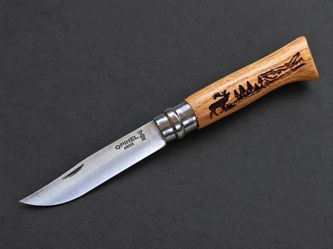 Opinel Opinel N°08 Cervo - Nuovo – Coltello pieghevole...