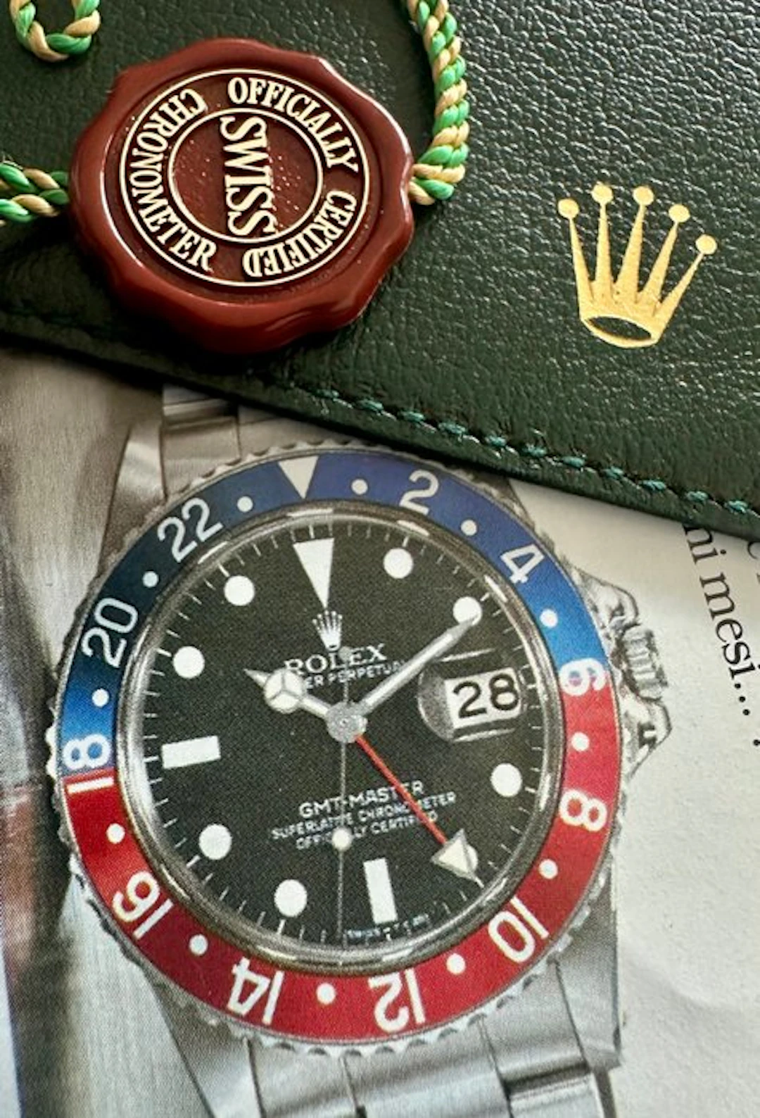 Rolex - GMT Master - Pepsi - Rolex - Vintage - 3 items - No resrve Price