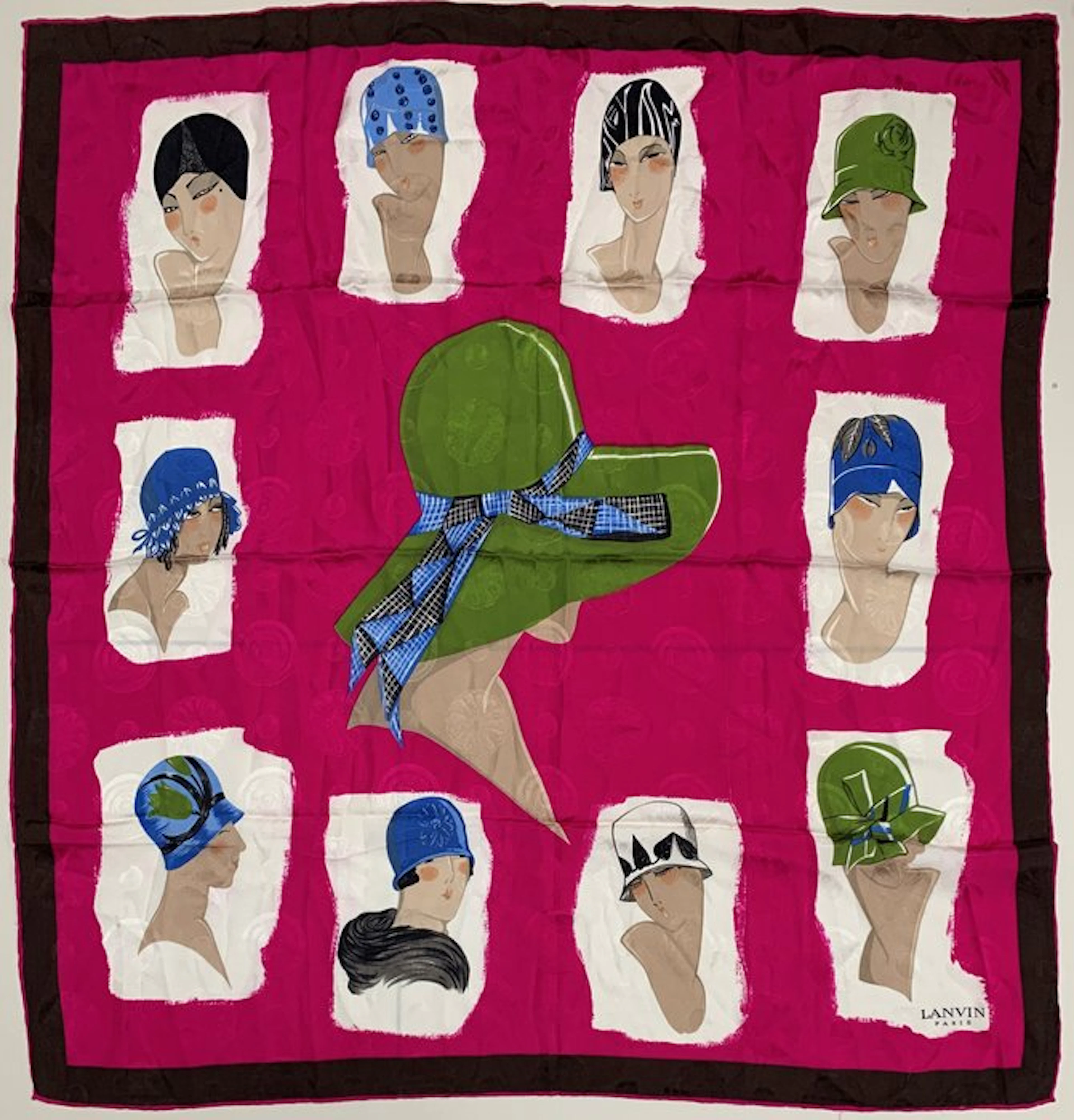 Lanvin - Art Dèco - Foulard