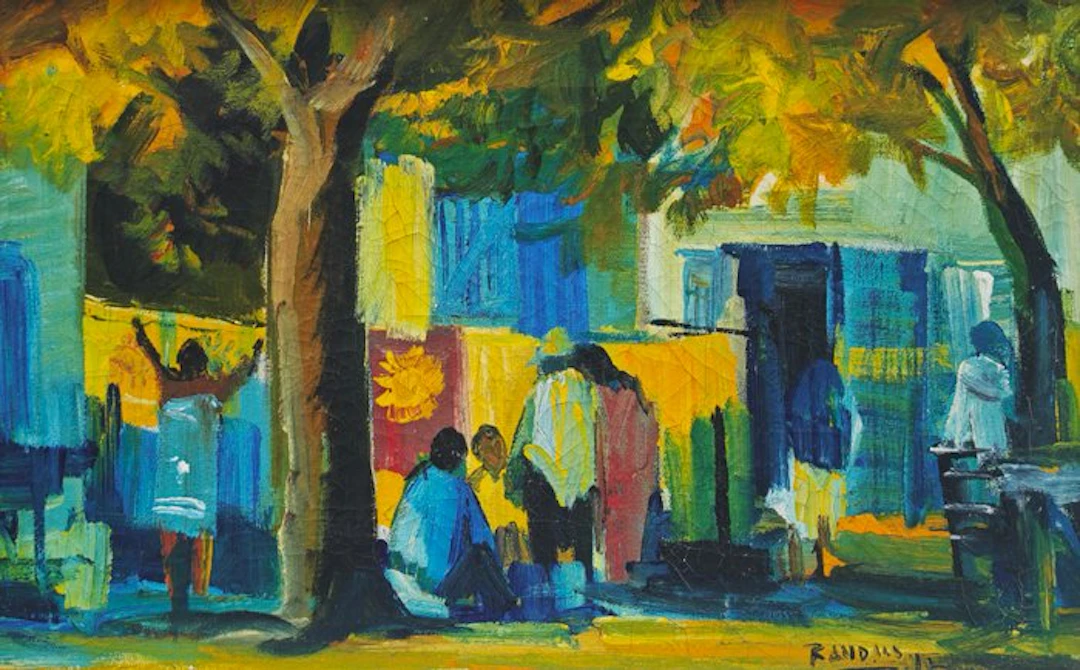 École fauviste (XX) - Figures dans la rue - NO RESERVE
