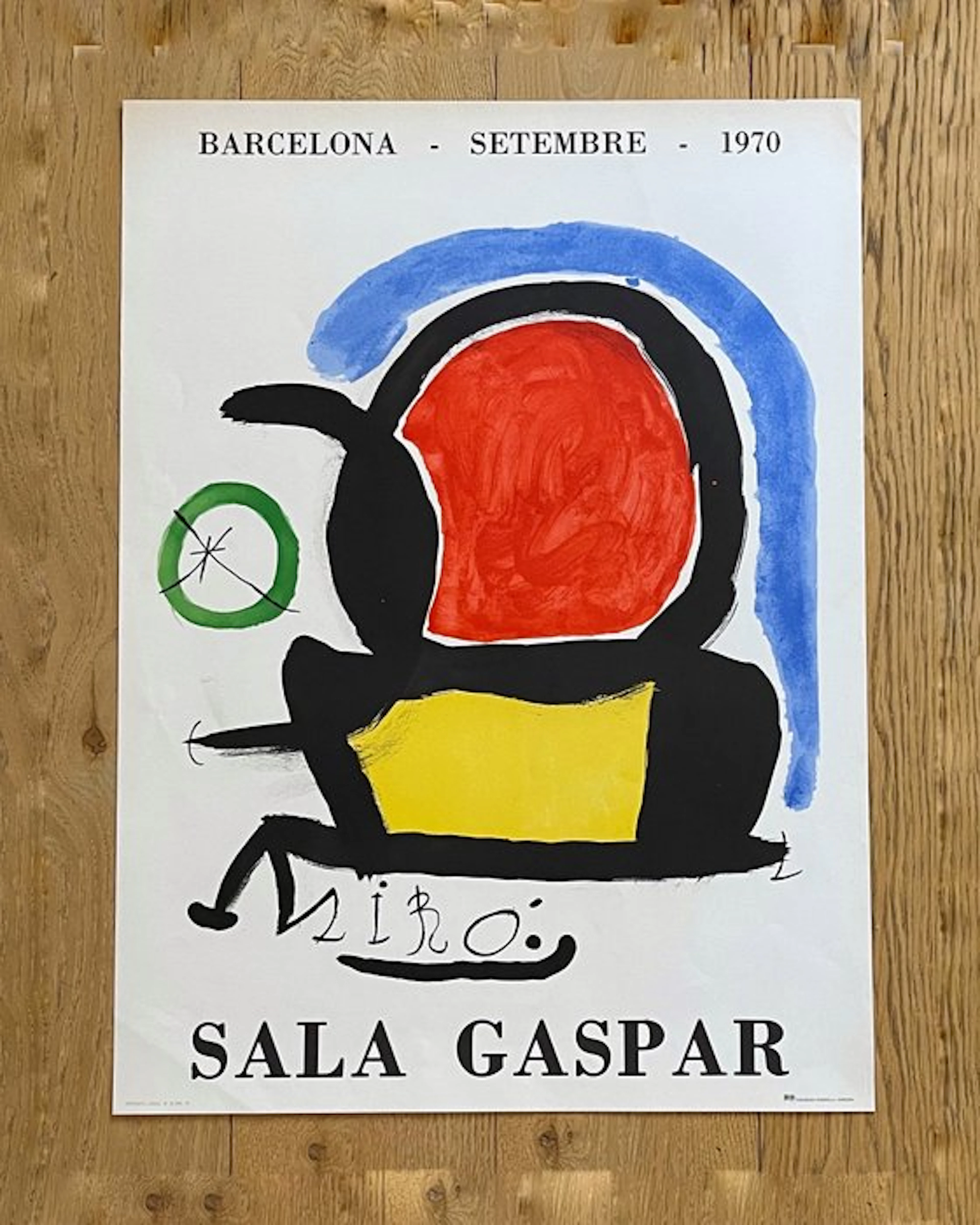 Joan Miró - Joan Miró – Sala Gaspar Barcelona – Septiembre 1970 - 1970s