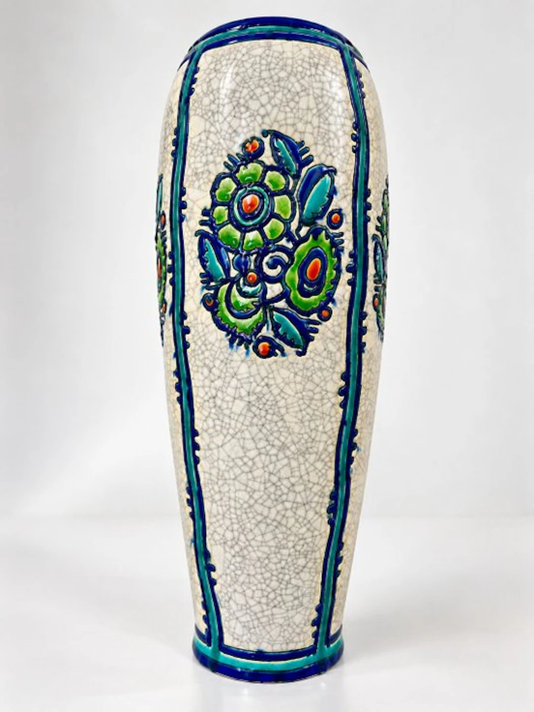 Boch Frères Keramis - Charles Catteau - Vase - Ceramic...