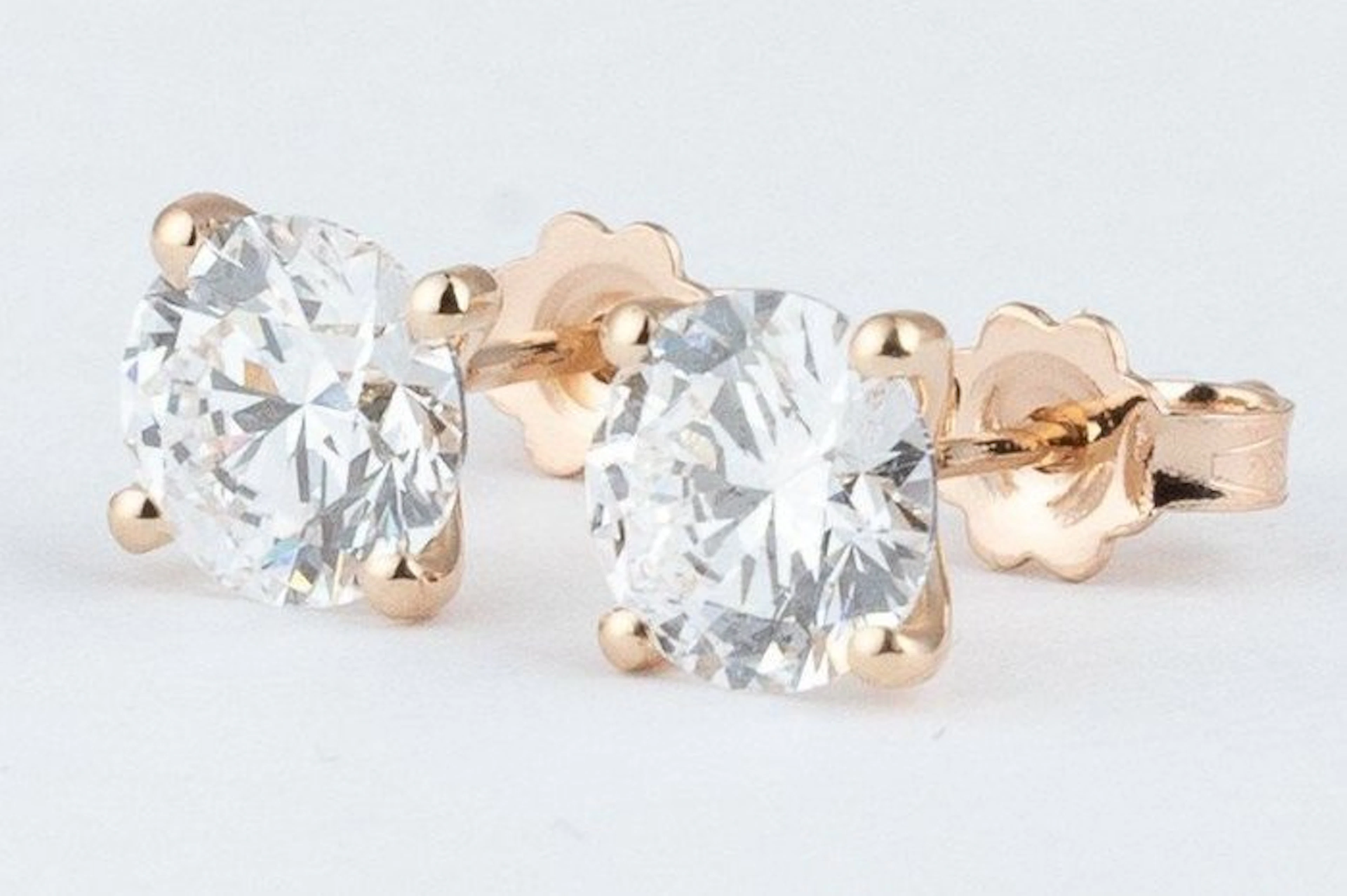No reserve price - Earrings - 14 kt