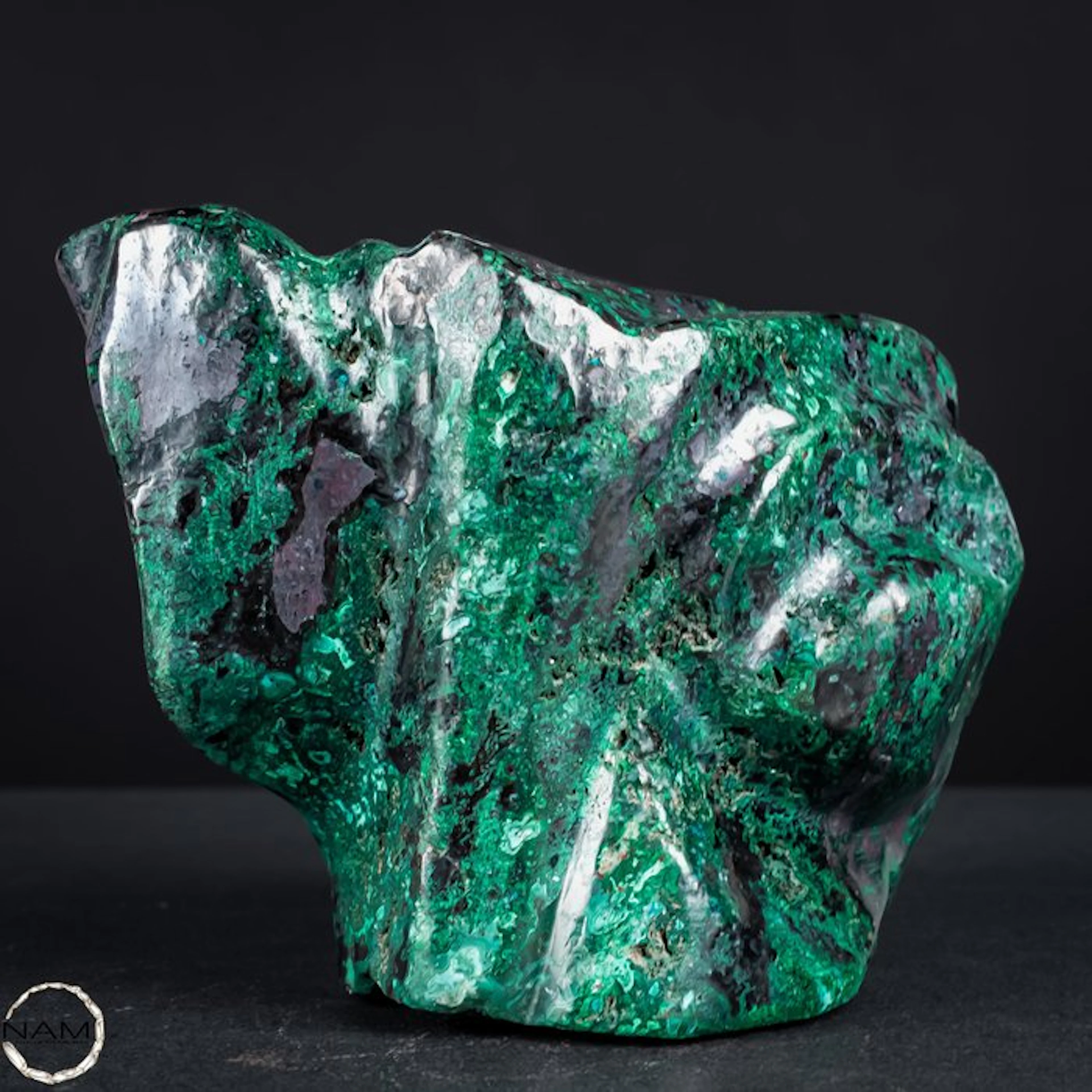 Shattuckite–Cuprite–Malachite Flame – 2.6 kg