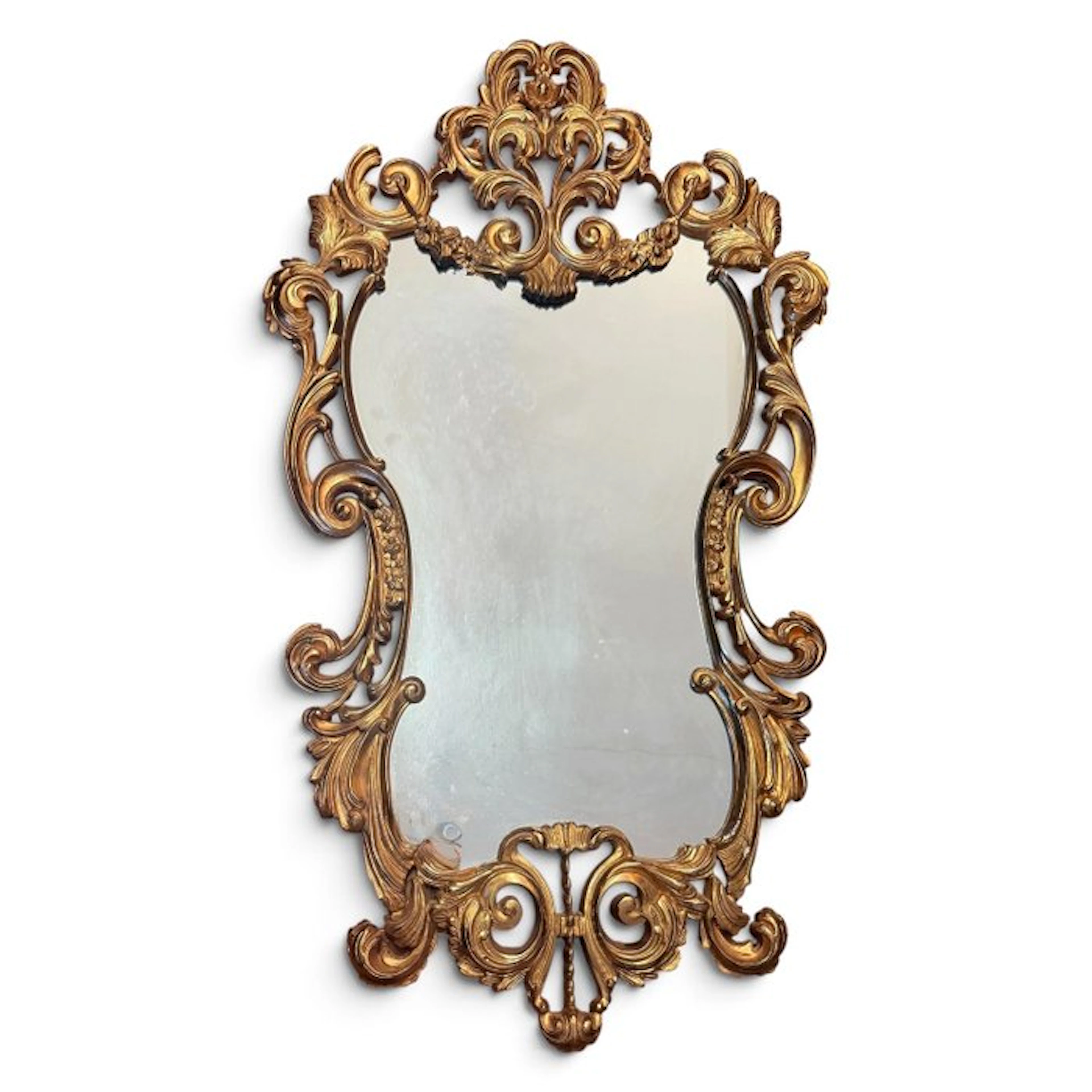 Mirror- Cornucopia - 140 cm - Gilt bronze - Louis XV