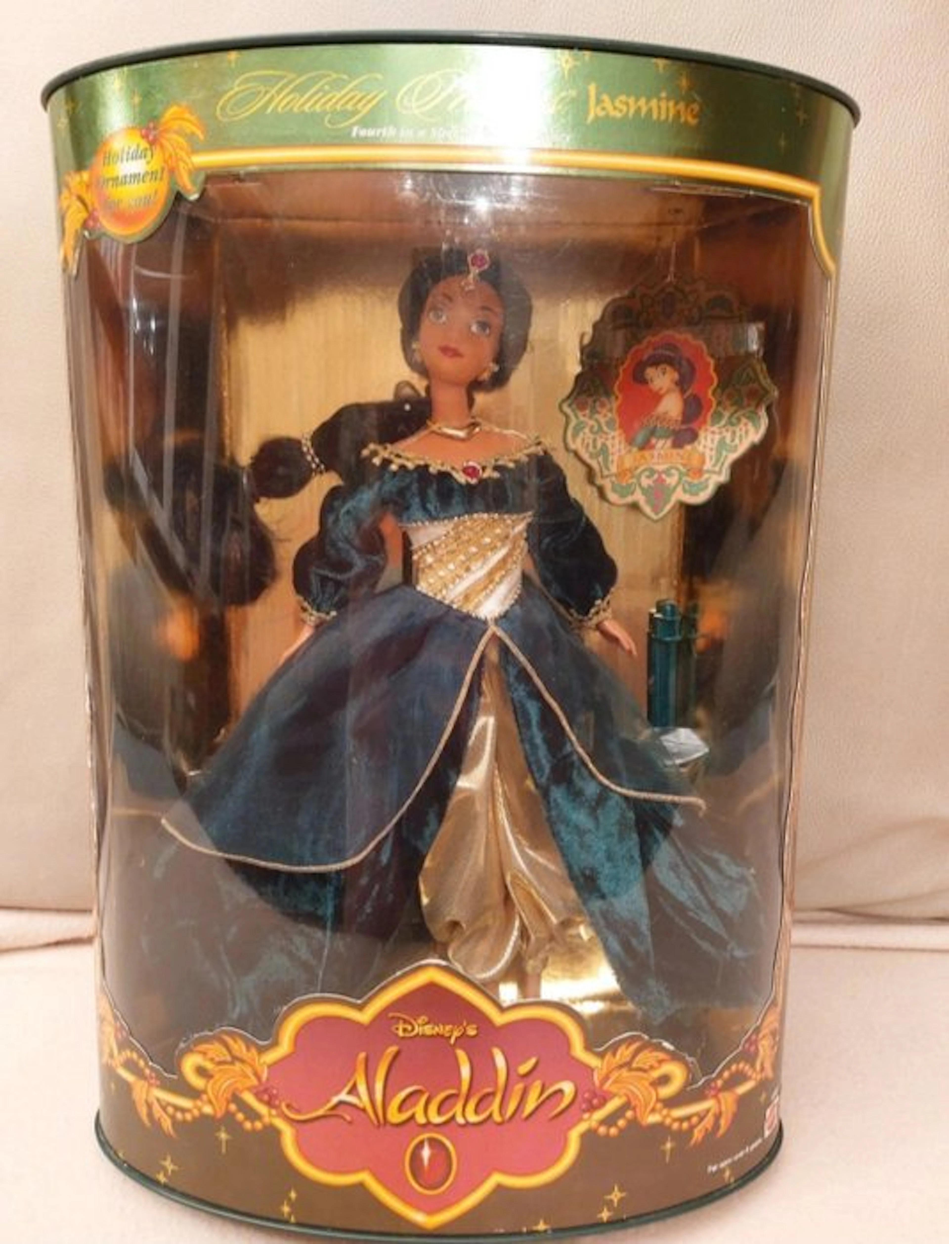Mattel - Barbie doll Disney Holiday Princess Jasmine 1999