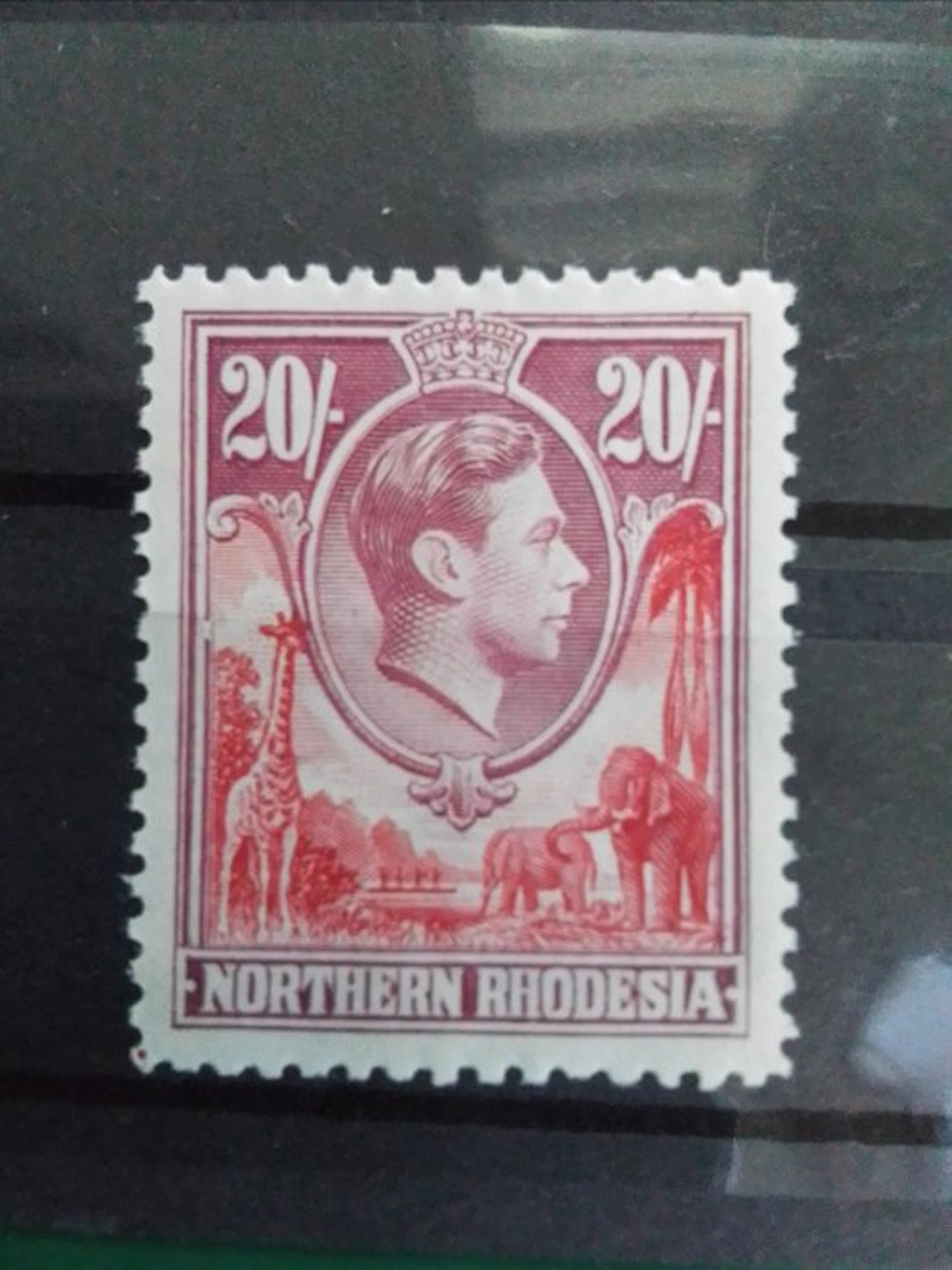 Rhodesia 1938 - Complete set KGVI, MLH, Northern Rhodesia - Stanley Gibbons