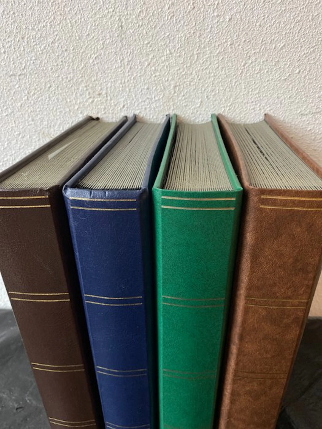 World - 4 Thick Blank Albums - Black Album Pages
