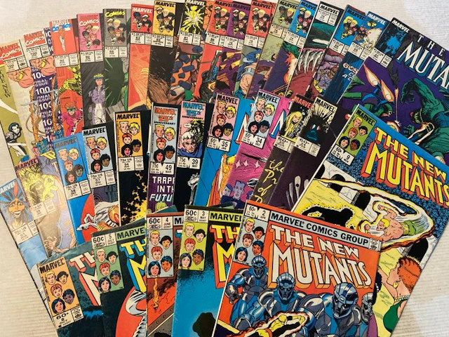 New Mutants (1983) 35 comics in range # 2 to 100 with Annual