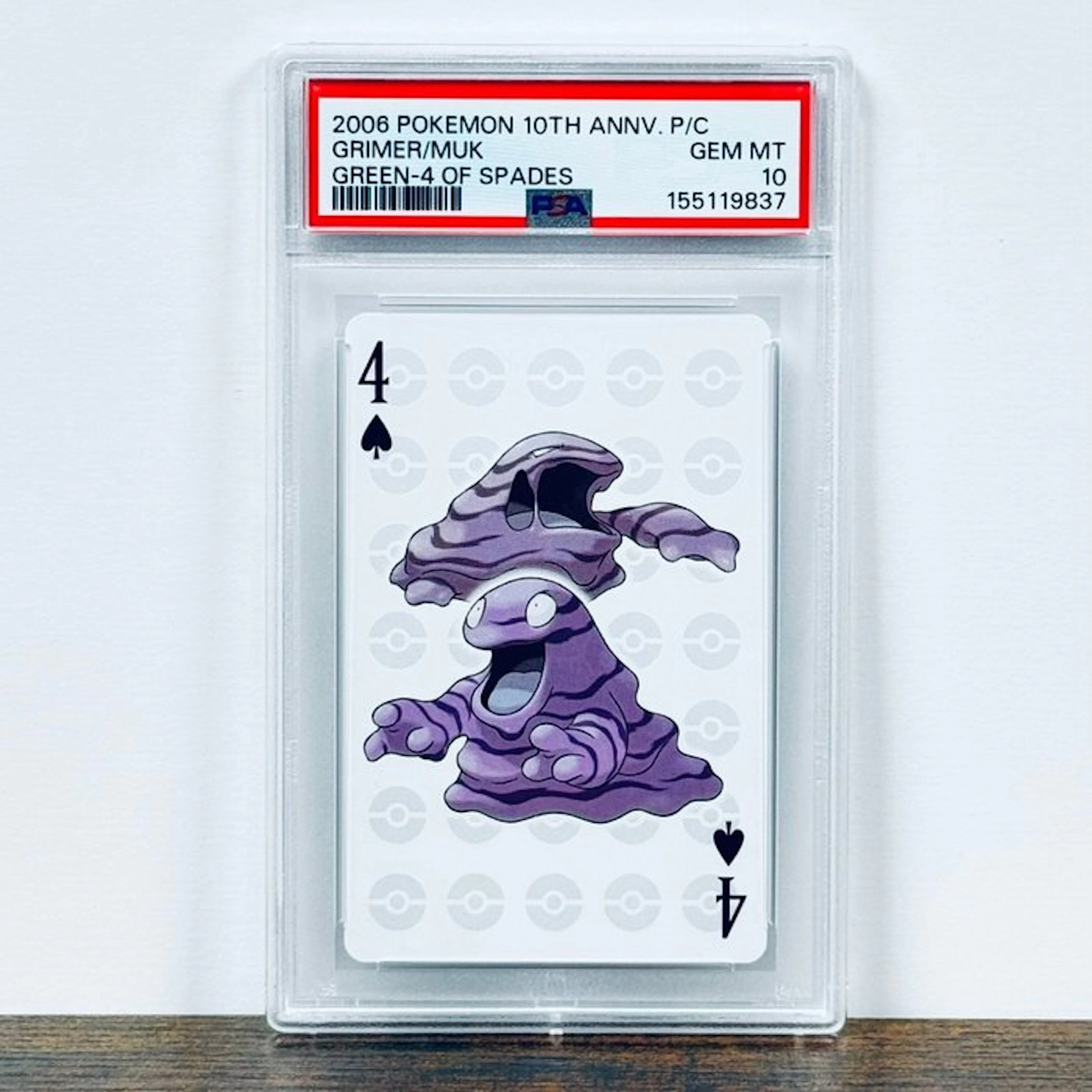 Pokémon Graded card - Grimer / Muk 10th Anniversary - Pokémon - PSA 10