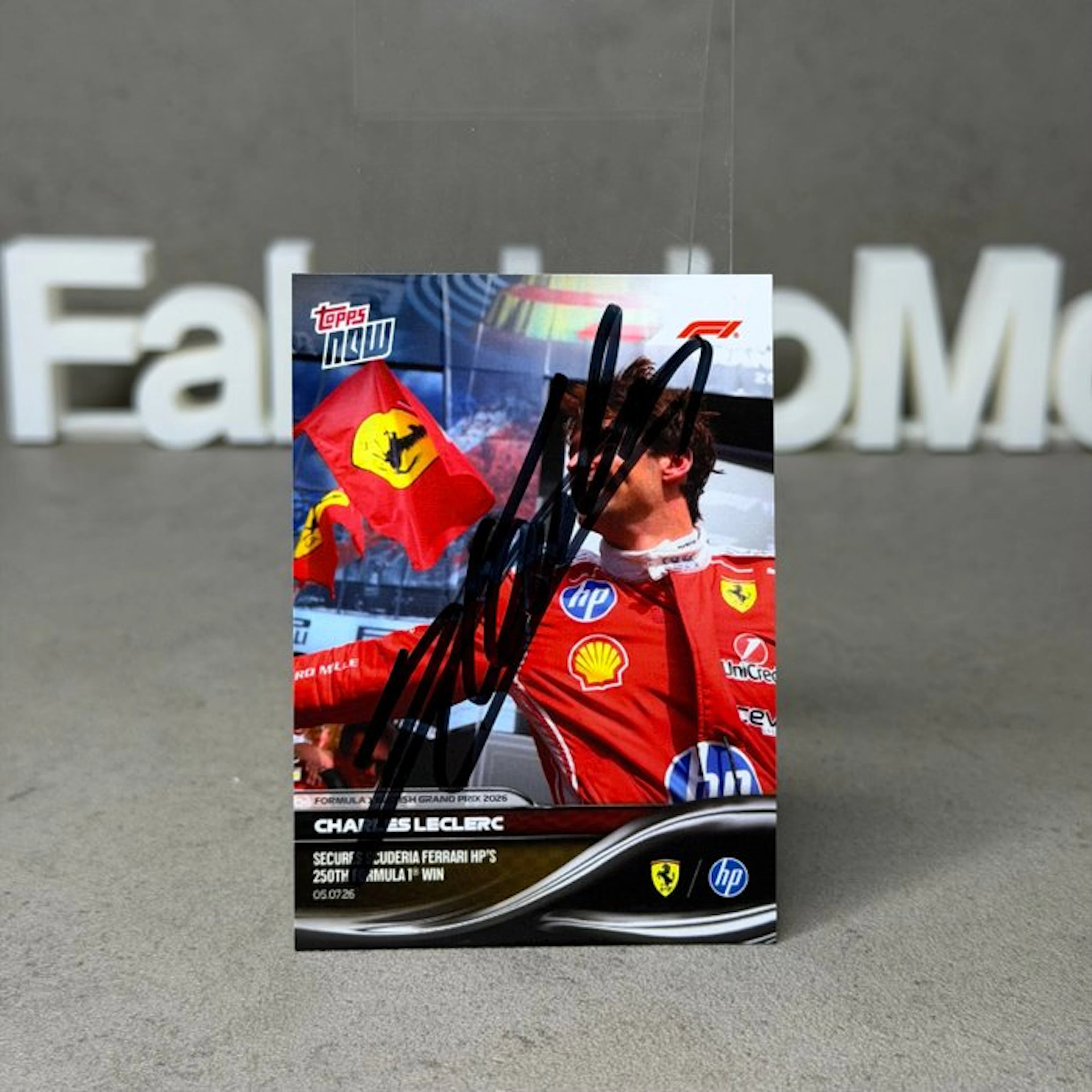 Ferrari - Topps Now - (044) 250th F1 Win for Scuderia...