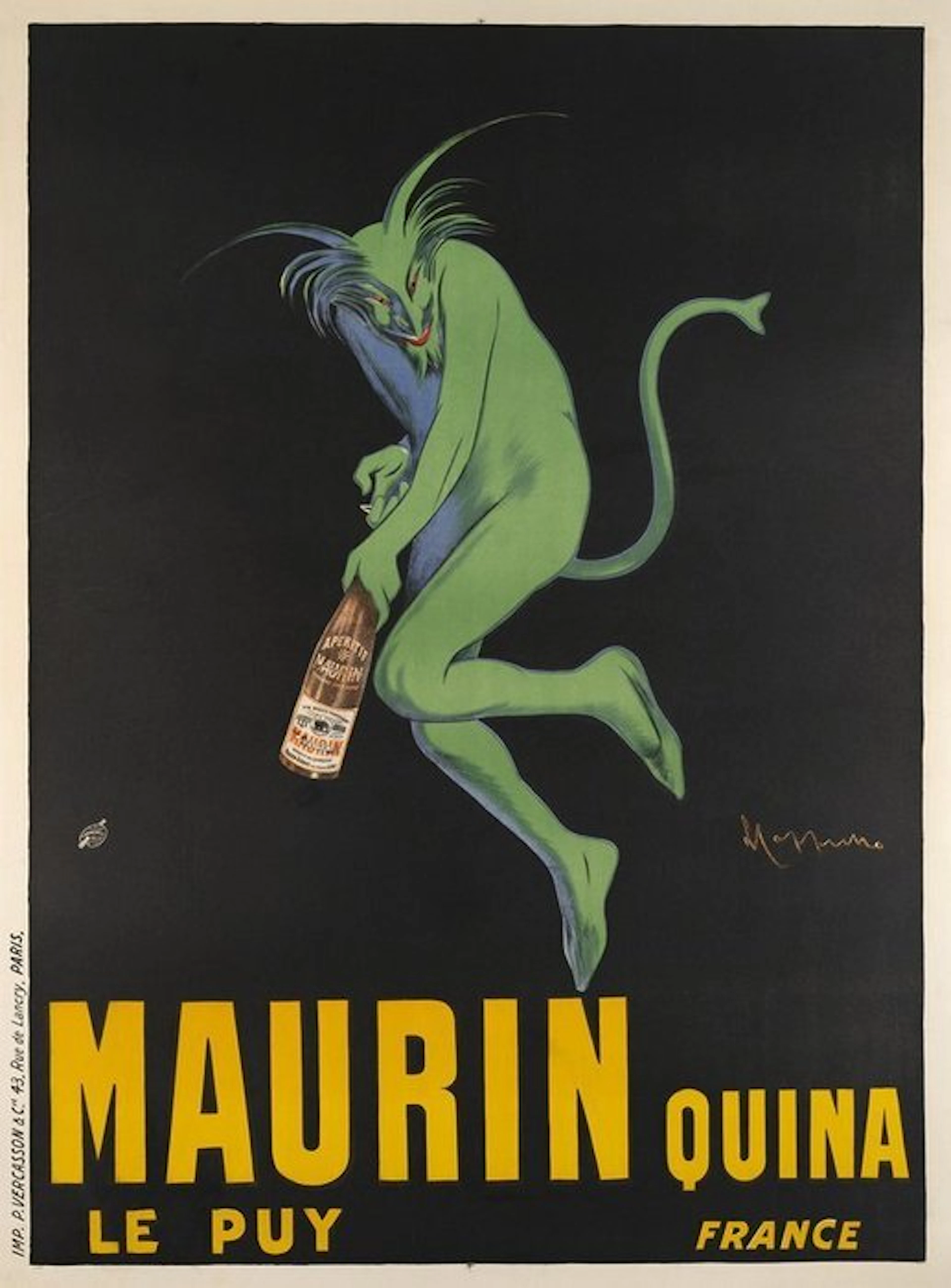 Leonetto Cappiello - Cappiello - MAURIN QUINA le puy...