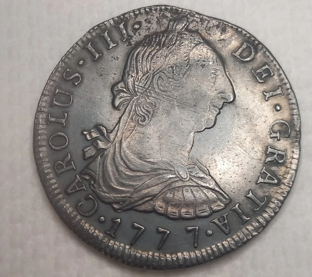 Spain. Carlos III. 8 Reales 1777 Potosí PR