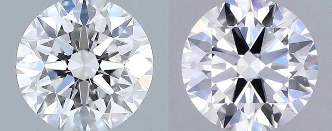 No reserve price - 2 pcs Diamond (Natural) - 0.60 ct...