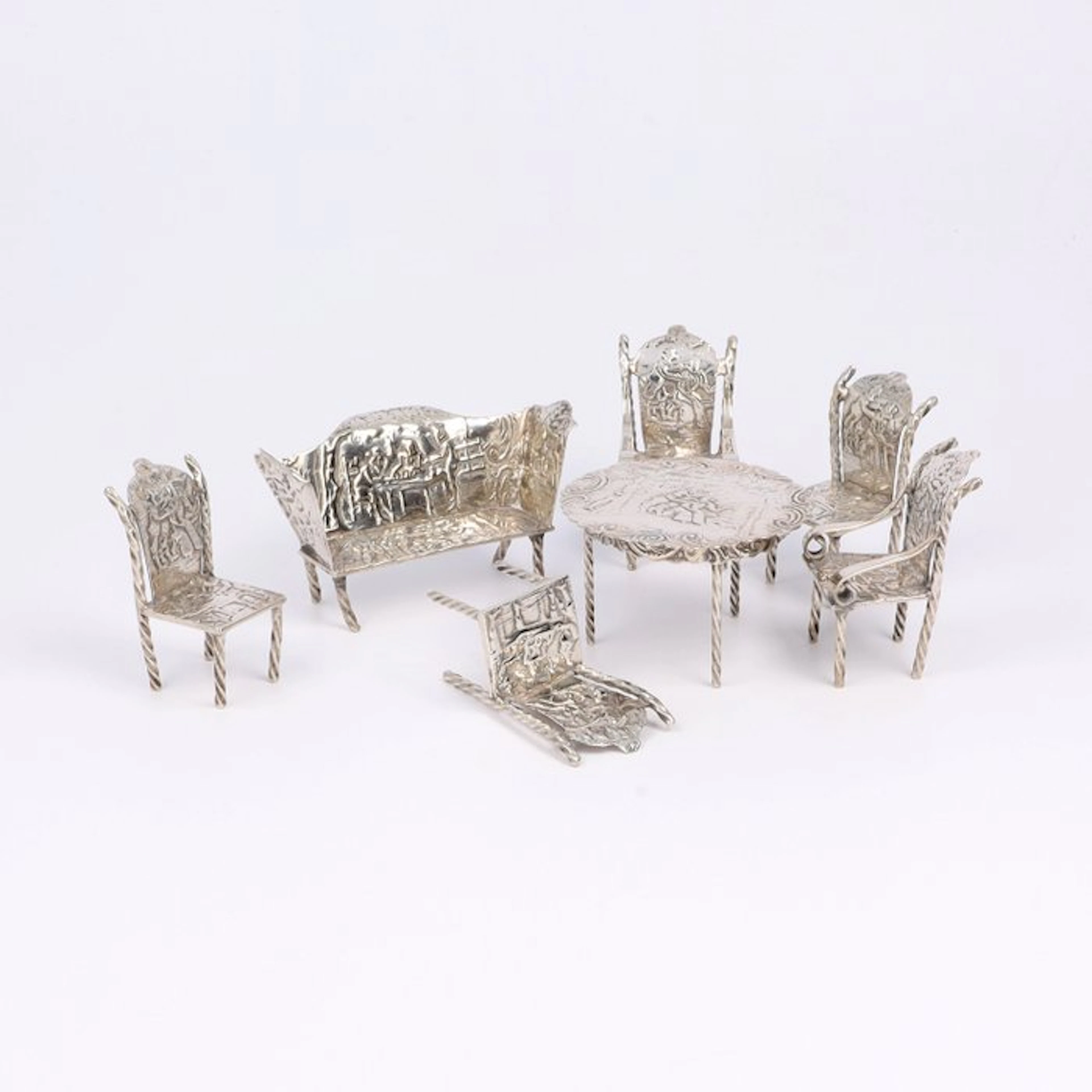 Hendrik Preijer (Hoorn 1896-1905) - Miniatuur meubels...
