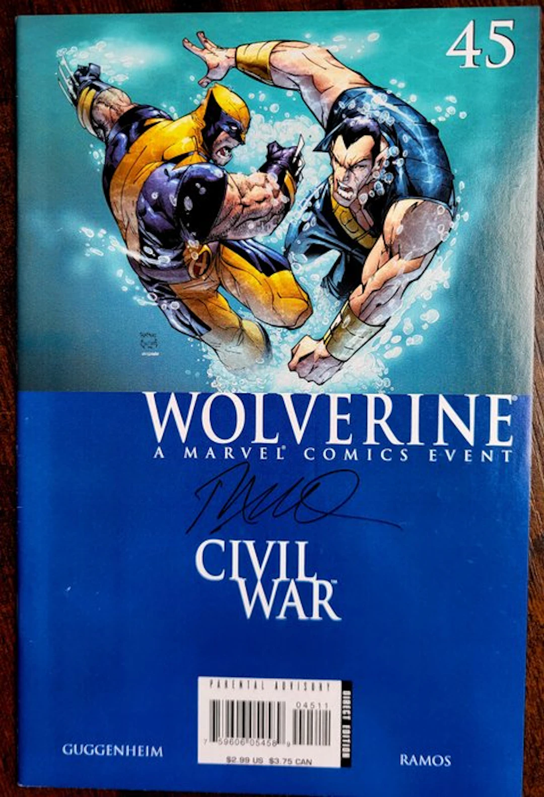 Wolverine #45 2006 1st Print - Signed by creator Humberto...