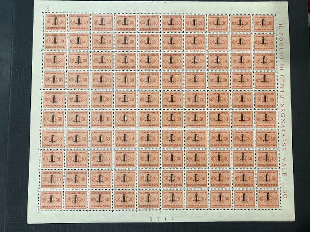 Italy 1944 - RSI postage stamps