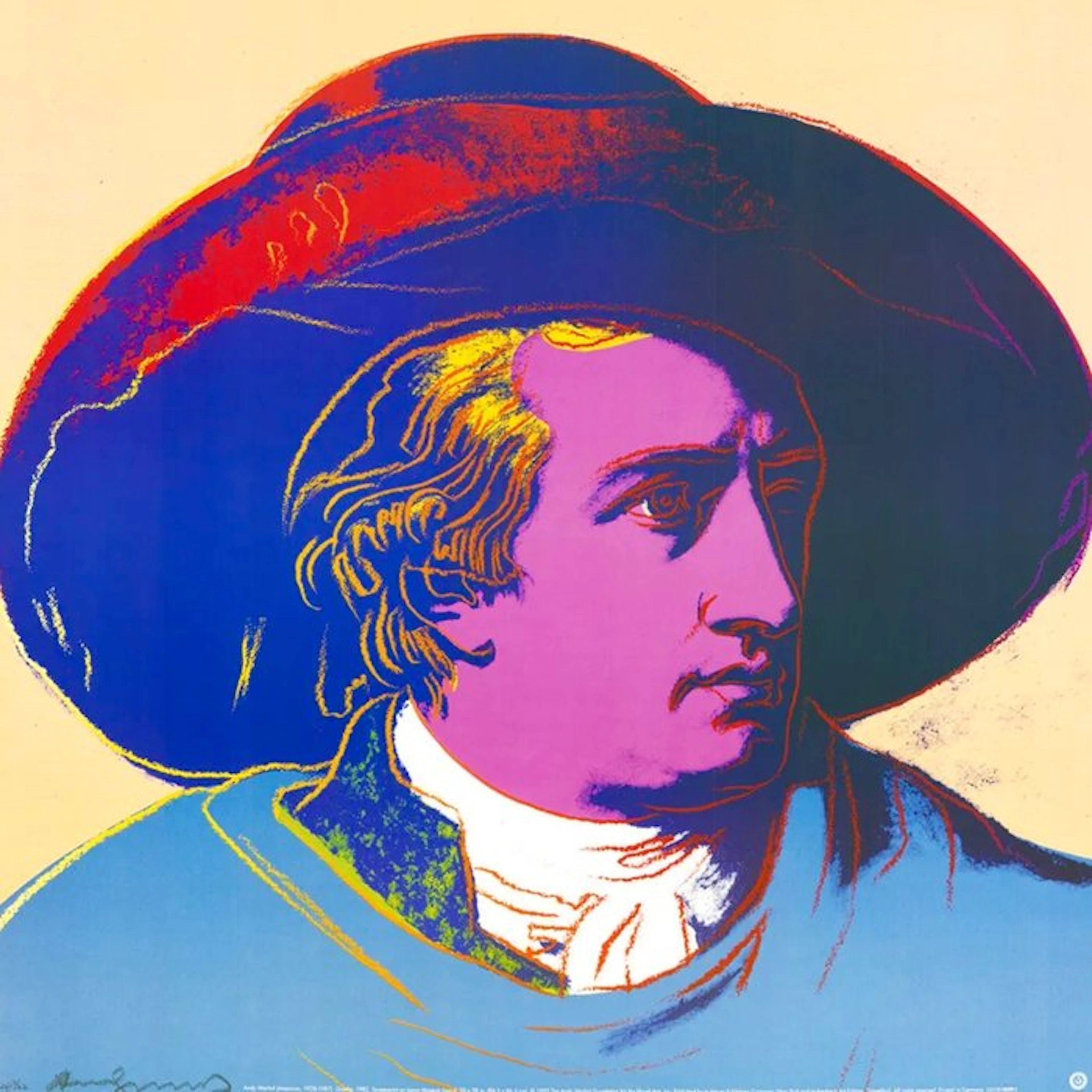 Andy Warhol (1928-1987) - Goëthe - Offset lithography - TeNeues licensed print