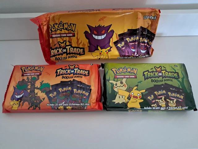 Pokémon - 3 Booster bundle - Trick or Trade Booster...