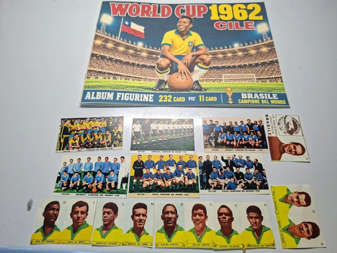 1962 Album Mondiali di Calcio 1930-2020 –CILE 1962 –...