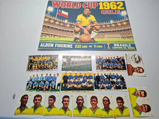 1962 Album Mondiali di Calcio 1930-2020 –CILE 1962 –...