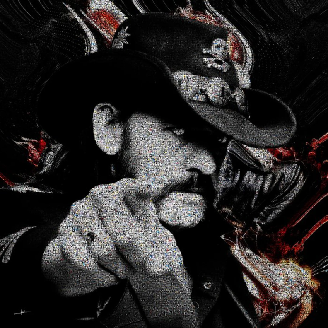 David Law - Crypto Lemmy / Motorhead 2.0 - Format XL 60x60