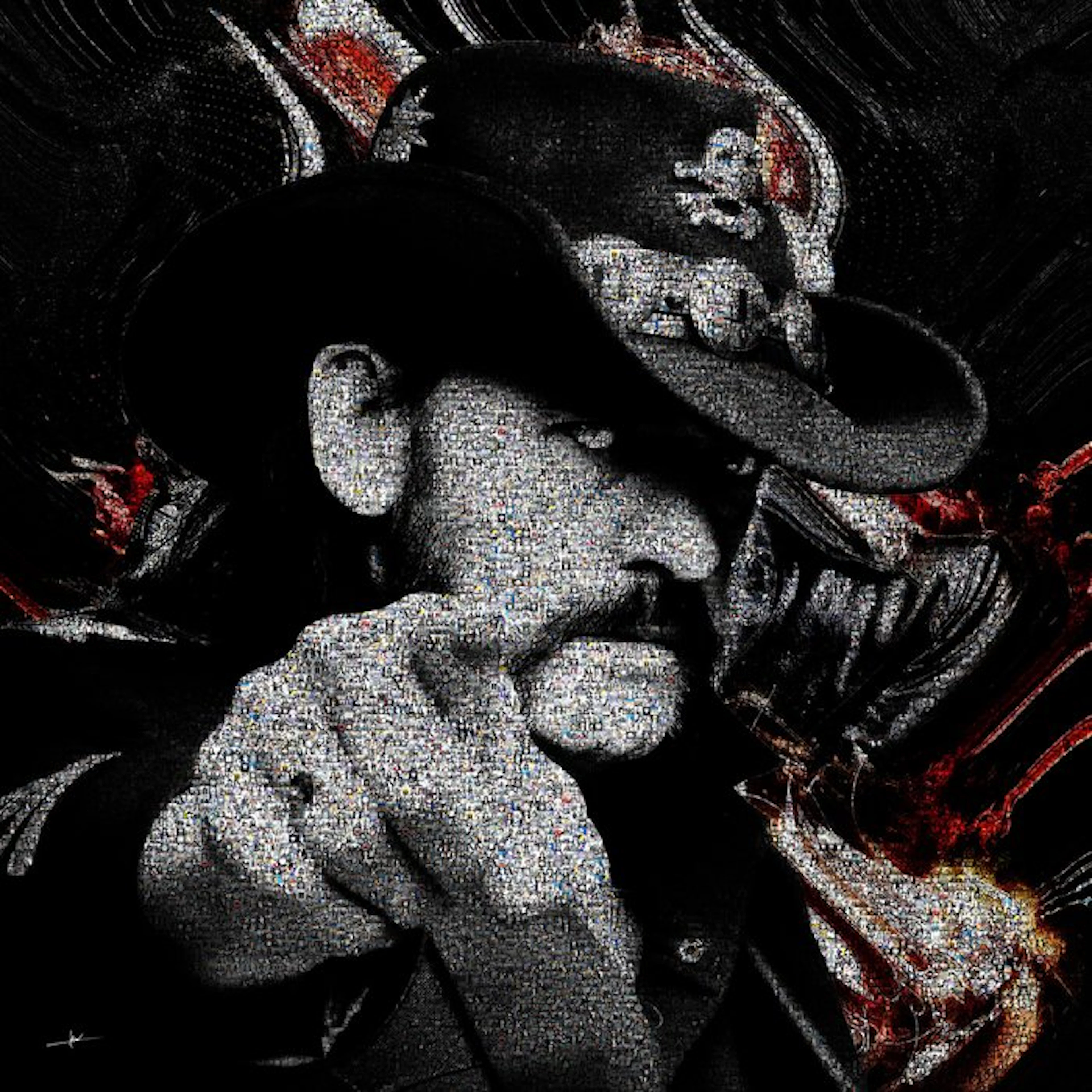 David Law - Crypto Lemmy / Motorhead 2.0 - Format XL 60x60