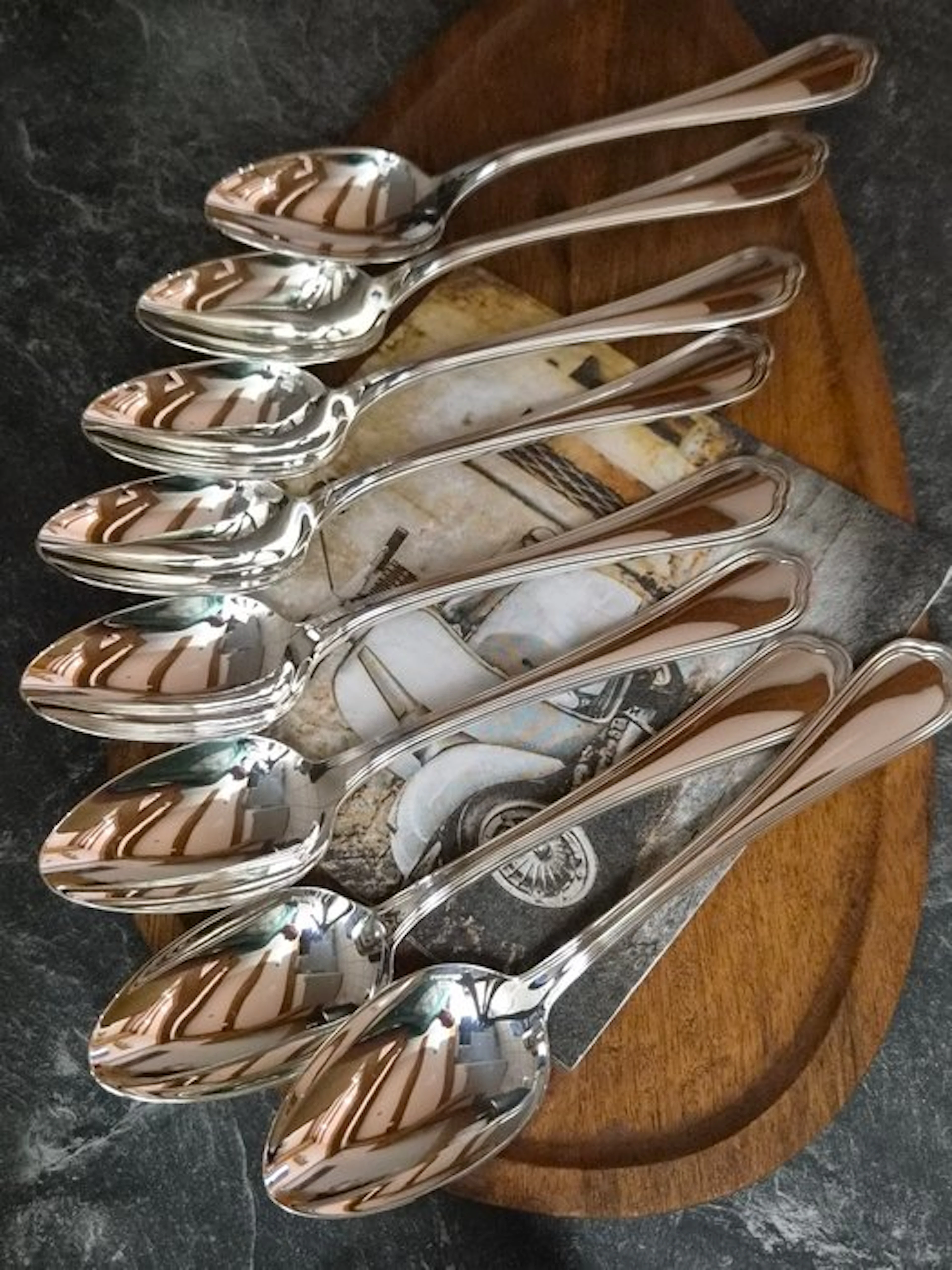 Christofle - Cutlery set for 12 (8) - Spatours - Silverplated