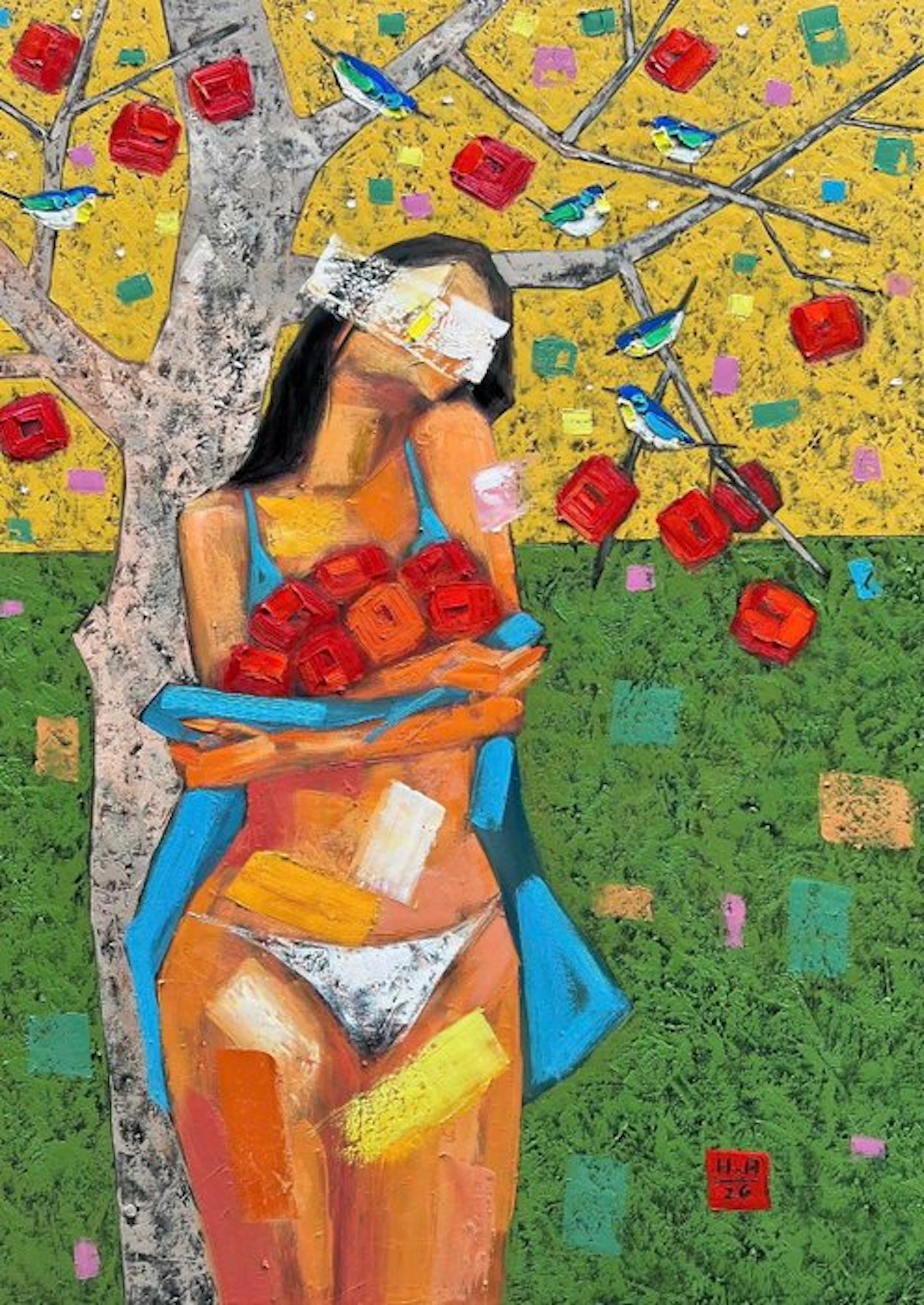 Hoang Anh - La Cueillette des Songes ↑140 →100 cm