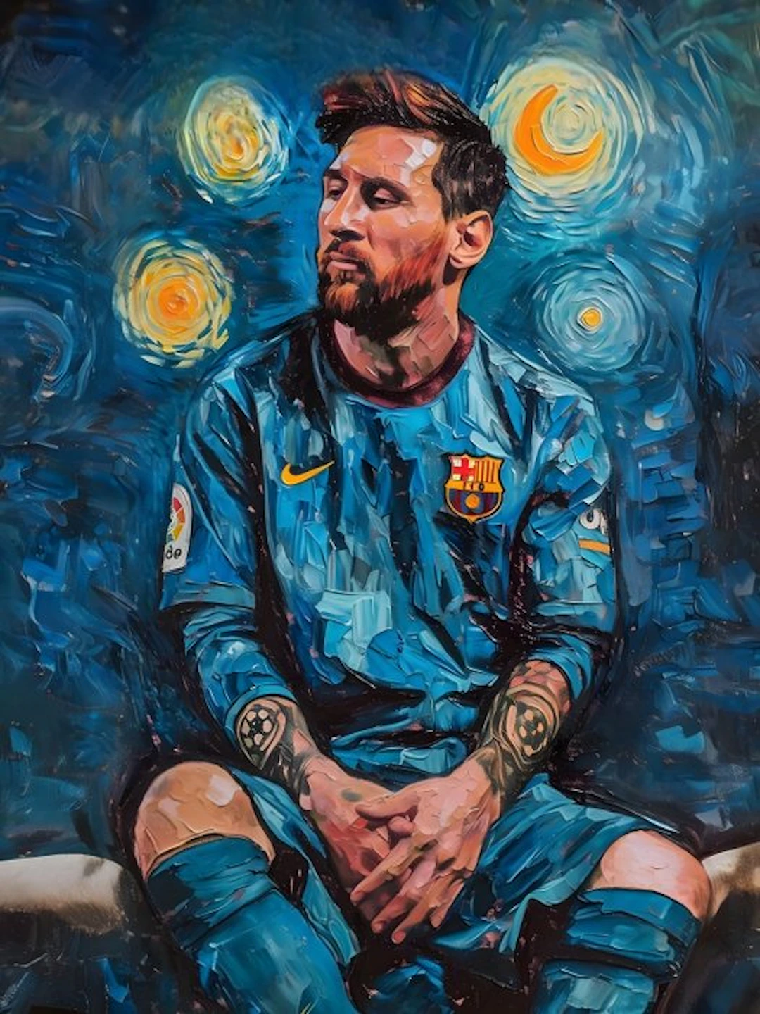 daveY - Lionel Messi "The Starry GOAT"