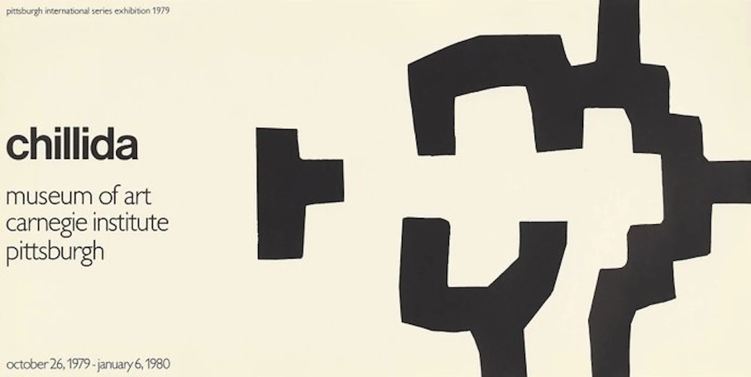 Eduardo Chillida - Museum of Art Carneige - original...