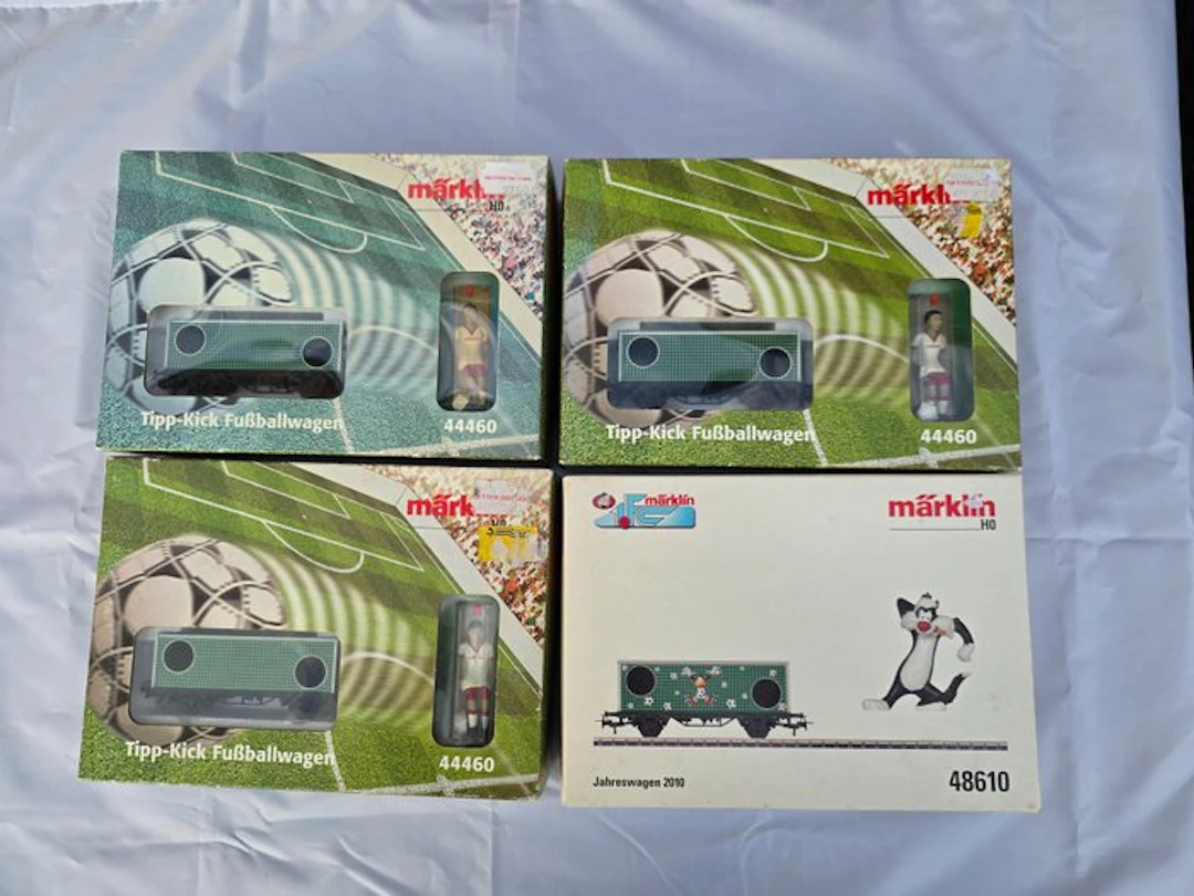 Märklin H0 - 44460; 48610 - Model train freight wagon set...