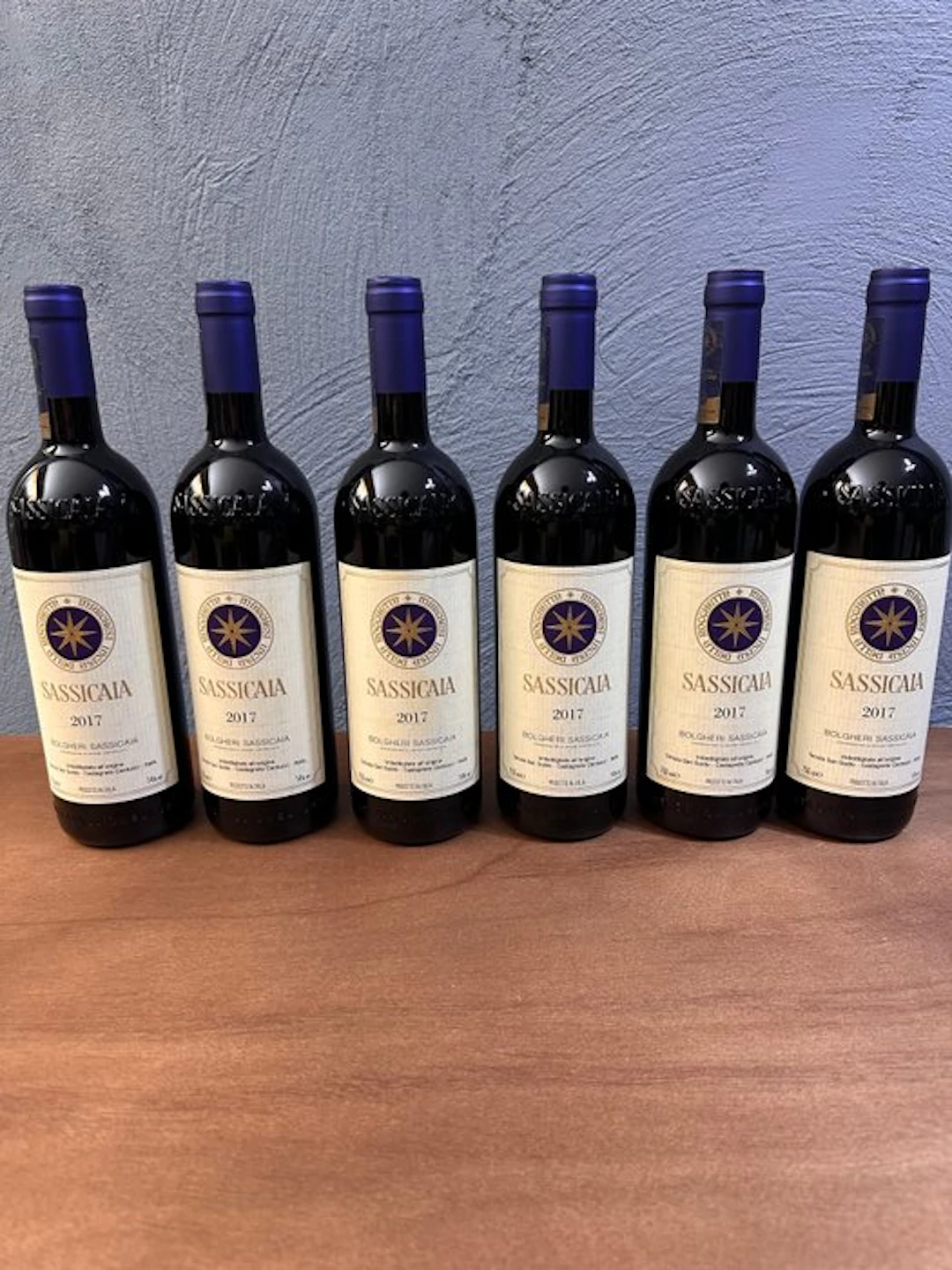 2017 Tenuta San Guido, Sassicaia - Bolgheri DOC - 6 Bottles (0.75L)