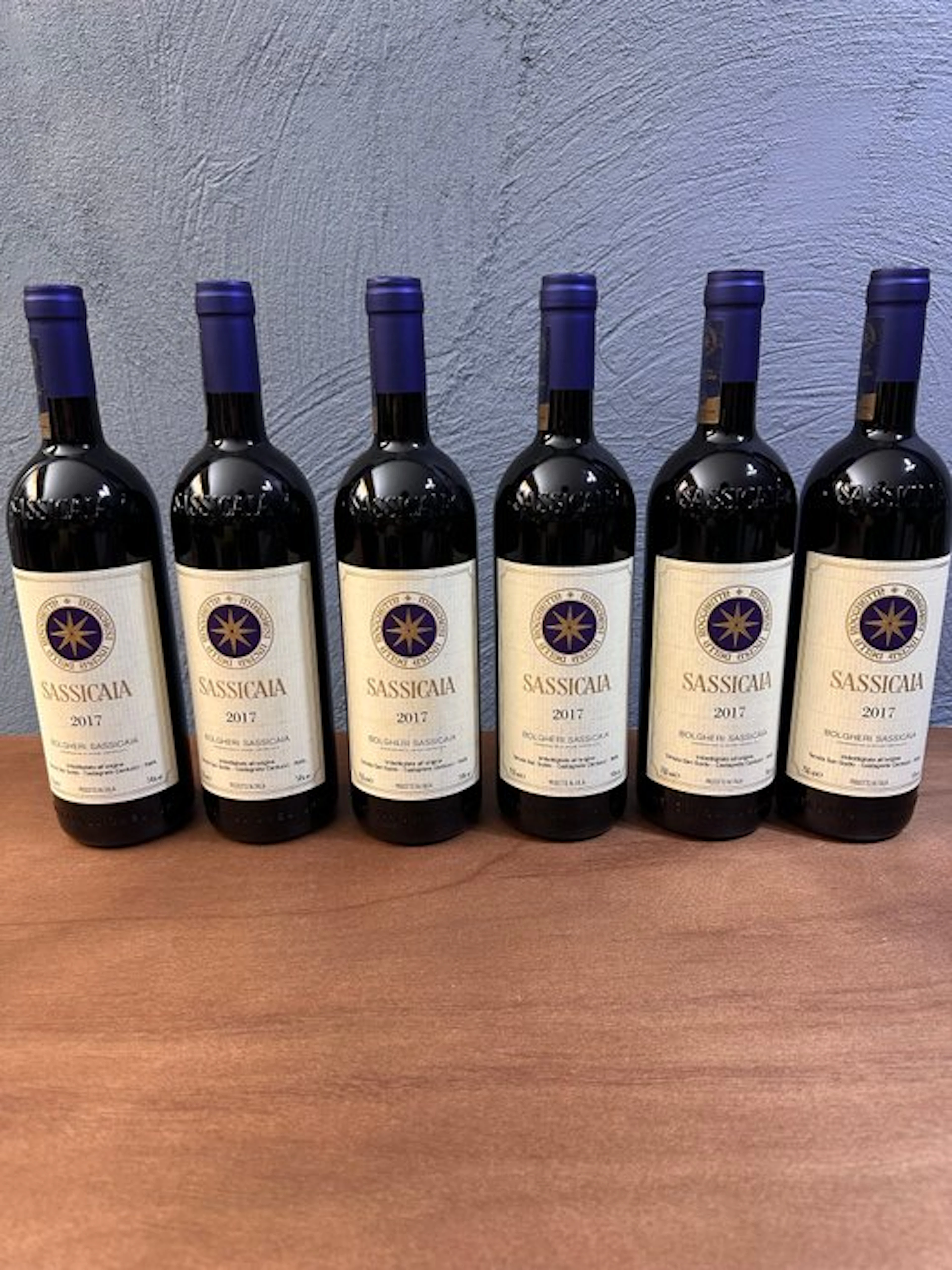 2017 Tenuta San Guido, Sassicaia - Bolgheri DOC - 6 Bottles (0.75L)