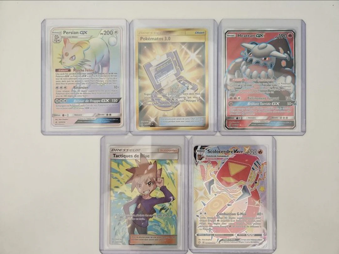 Pokémon - 5 Bulk cards - Sun & Moon