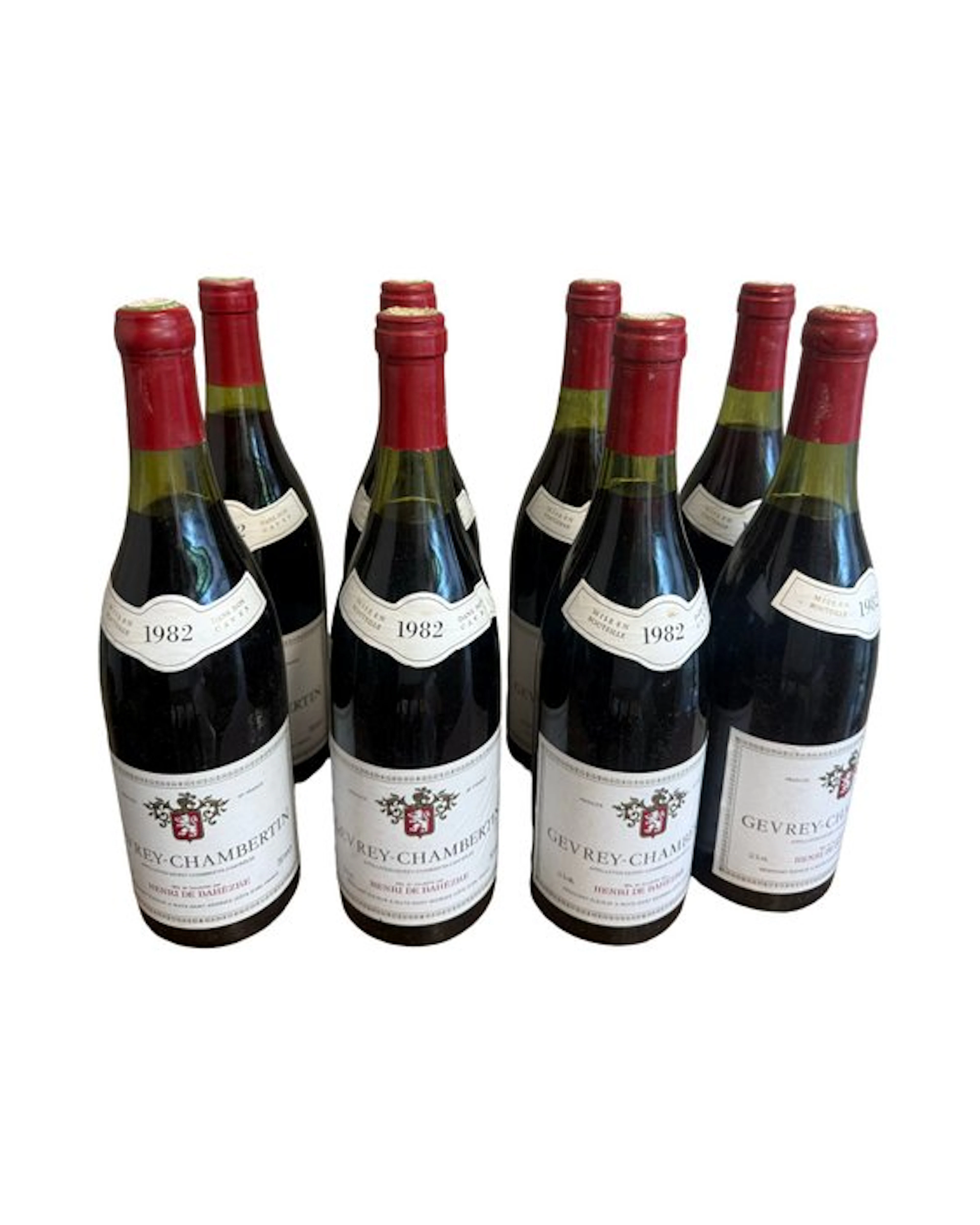 1982 Henri de Bahèzre - Gevrey Chambertin - 8 Bottles (0.75L)