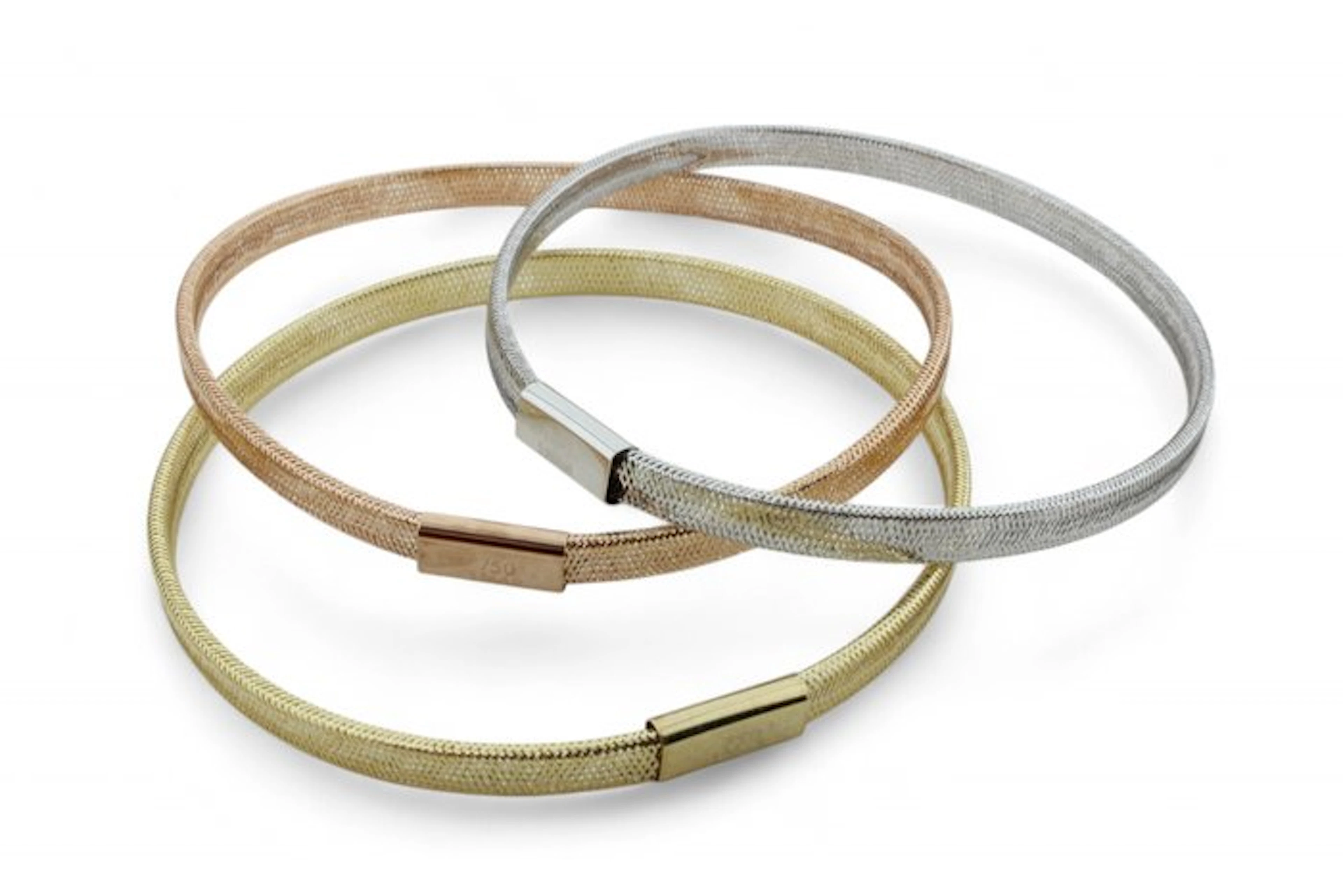 Bracelet - 18 kt. Yellow gold, White gold, Rose gold