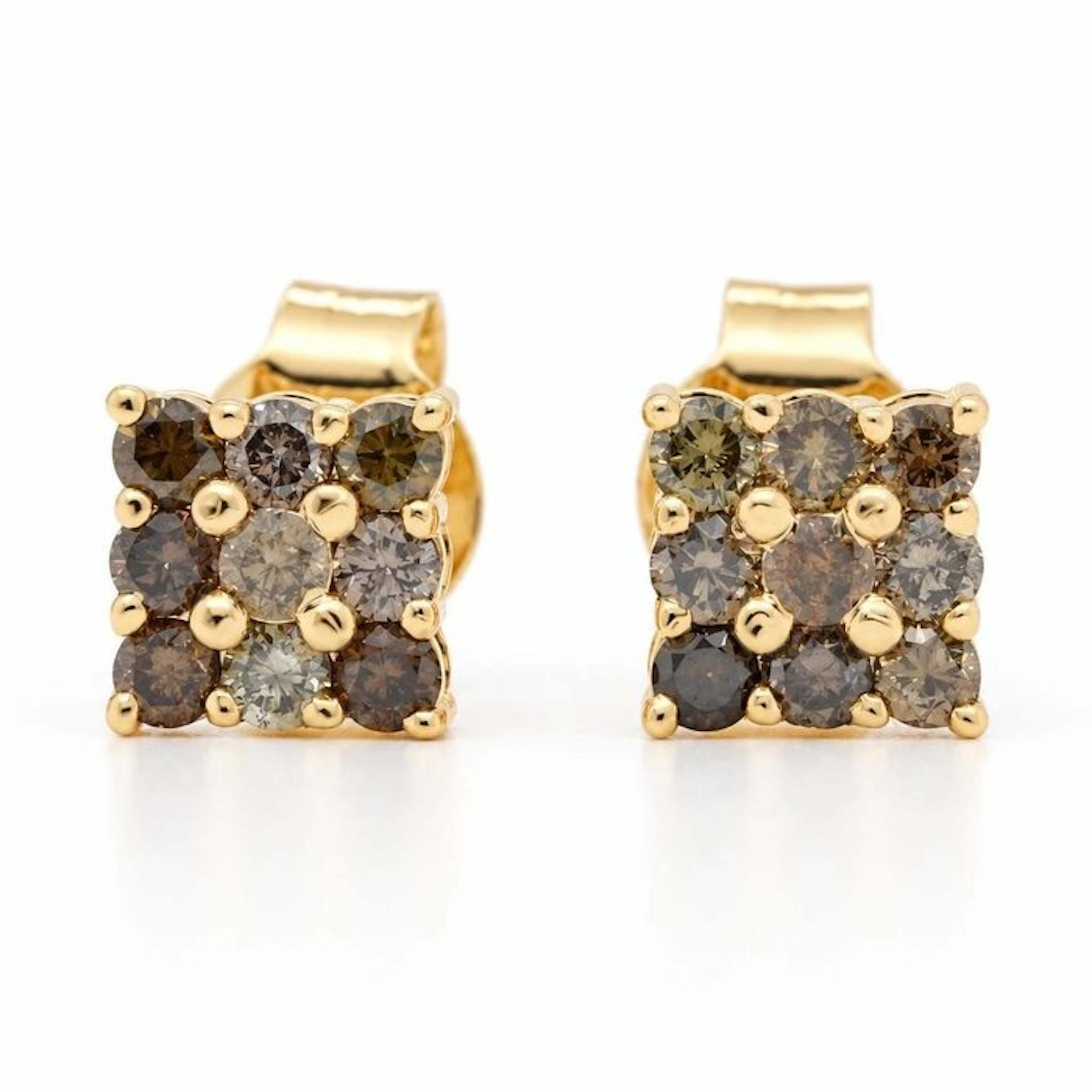 No reserve price - Earrings - 14 kt