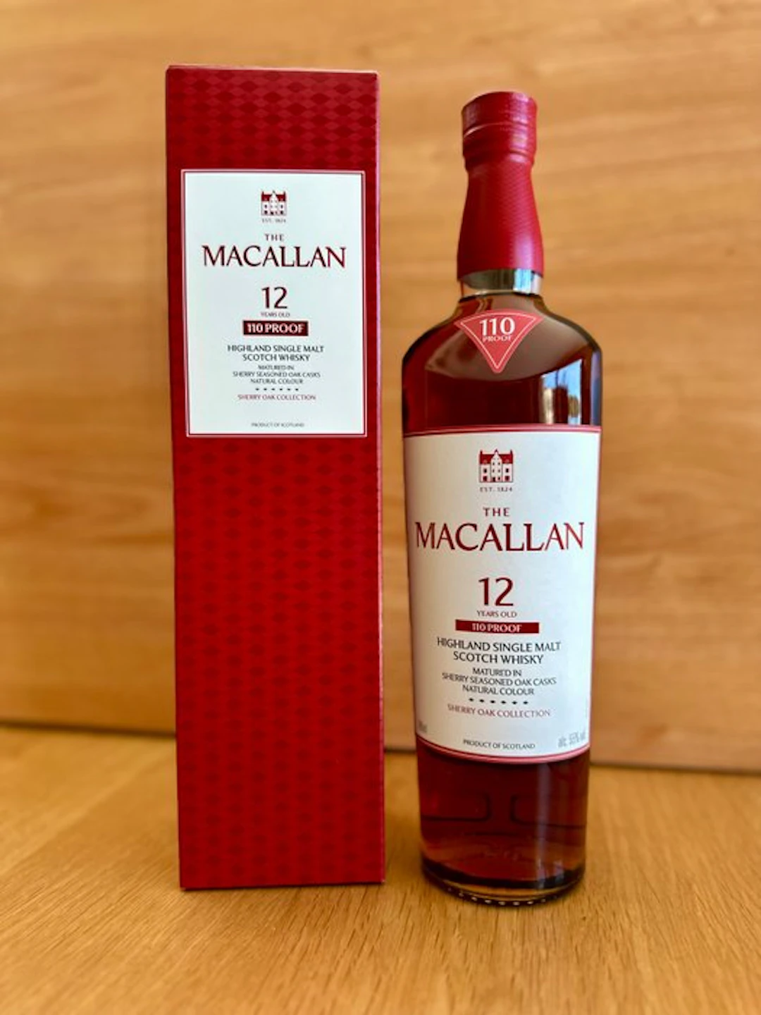 Macallan 12 years old 110 Proof - Sherry Oak Collection - 700ml