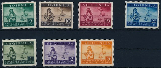 German occupation during World War II - Albania - 1944...