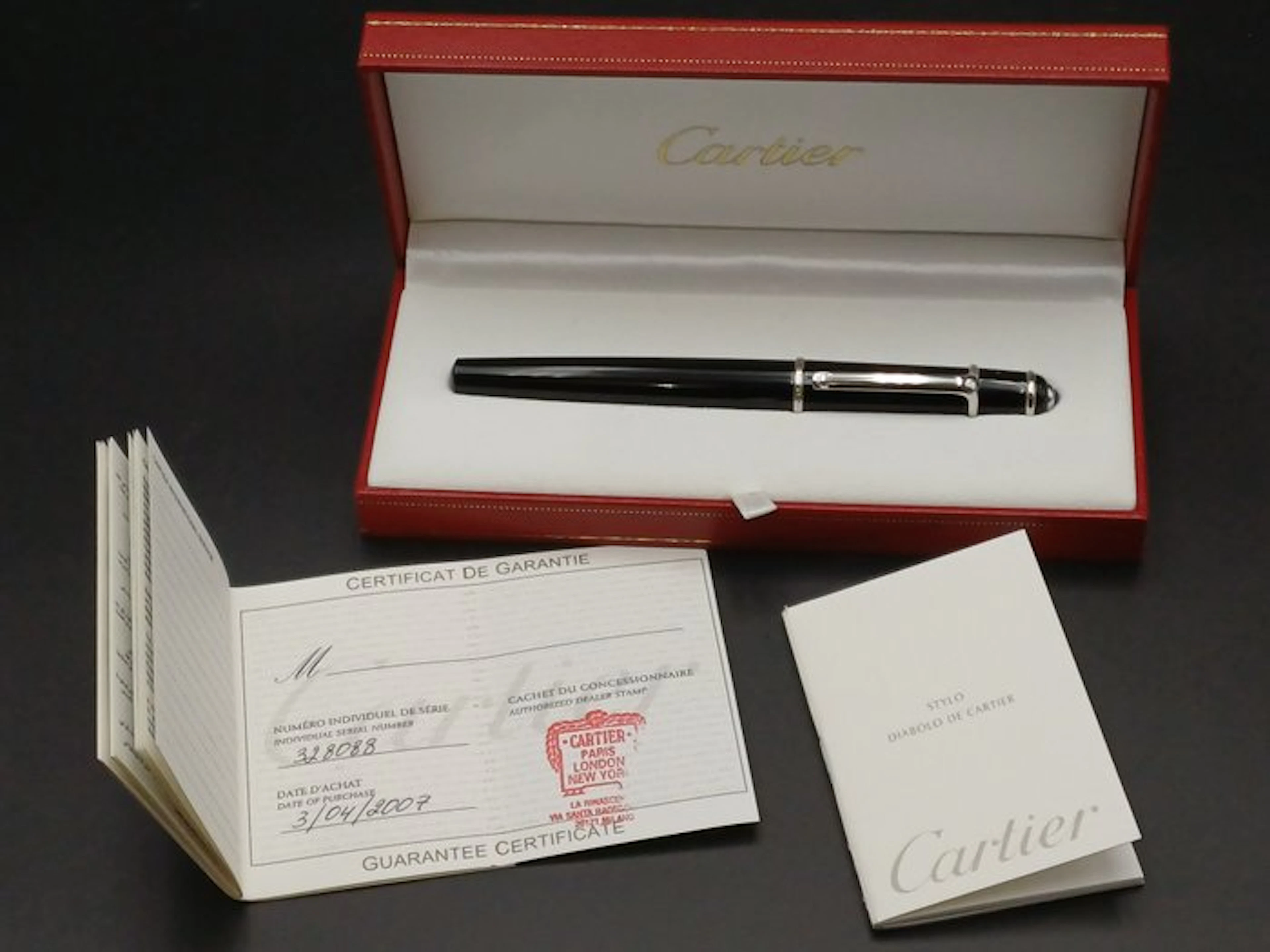 STYLO DIABOLO DE CARTIER - No reserve price - Pen