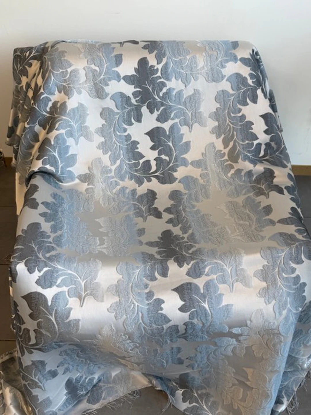 Exclusive Lampasso fabric by GCFabrics – Elegant foliate...