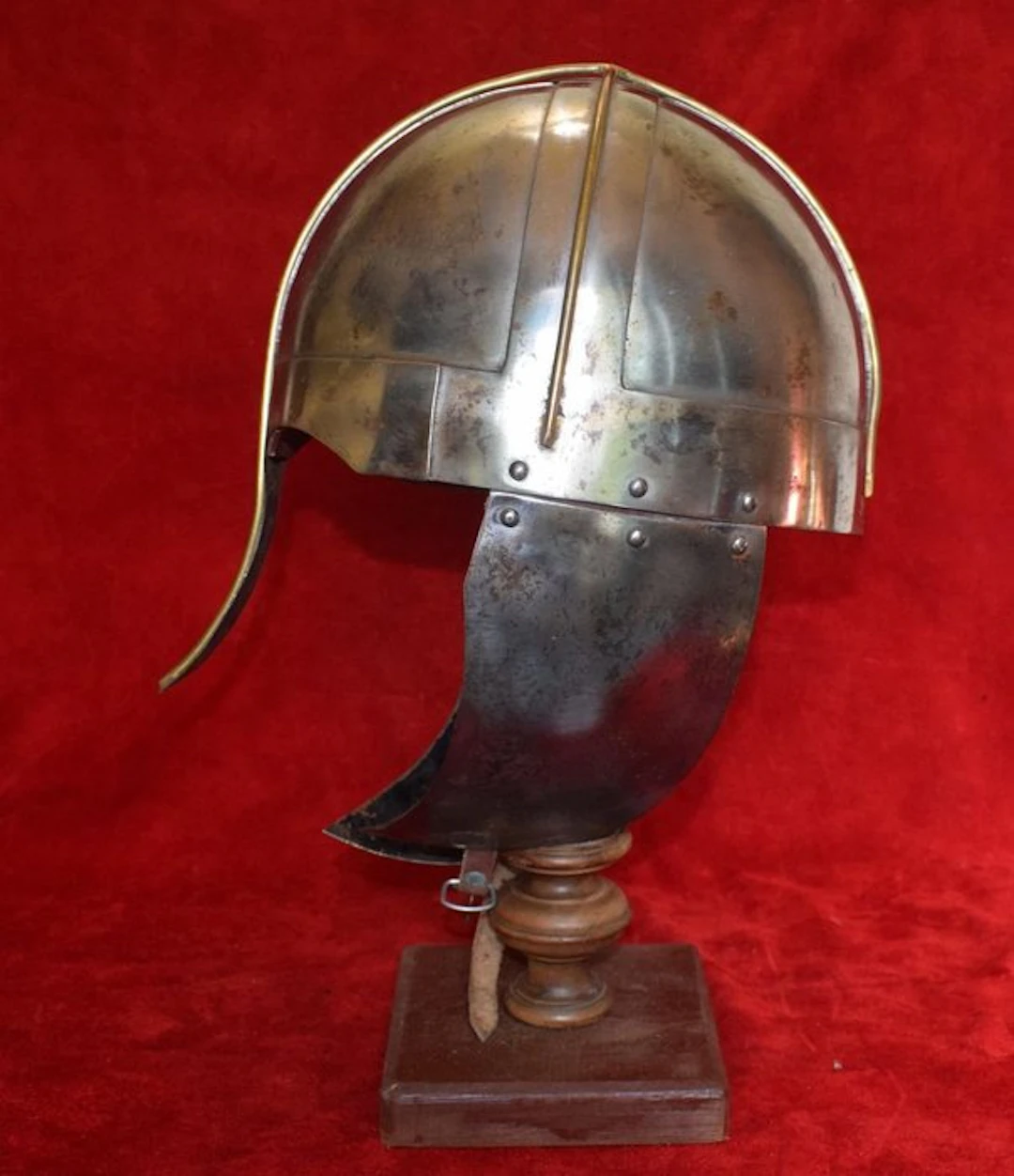 France - Military helmet - Late Roman infantry helmet...