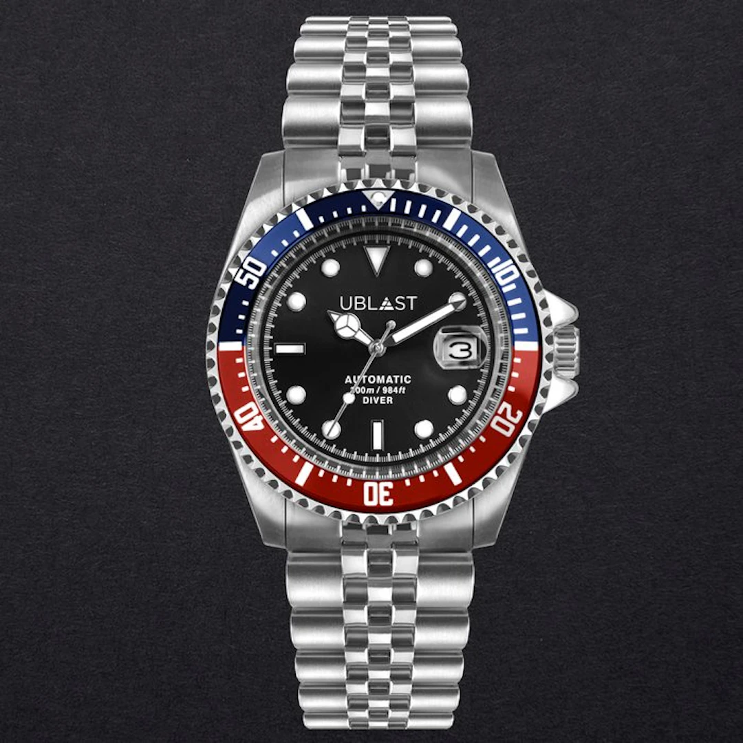 Ublast - Diver 30 ATM - UB3D4411BBR - Jubilee Straps - Men - 2026