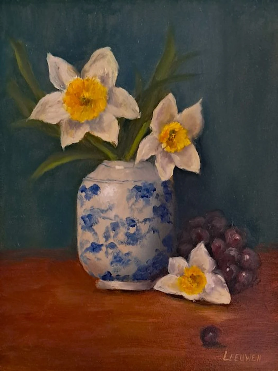 Conny van Leeuwen (1970) - Narcissen en druiven