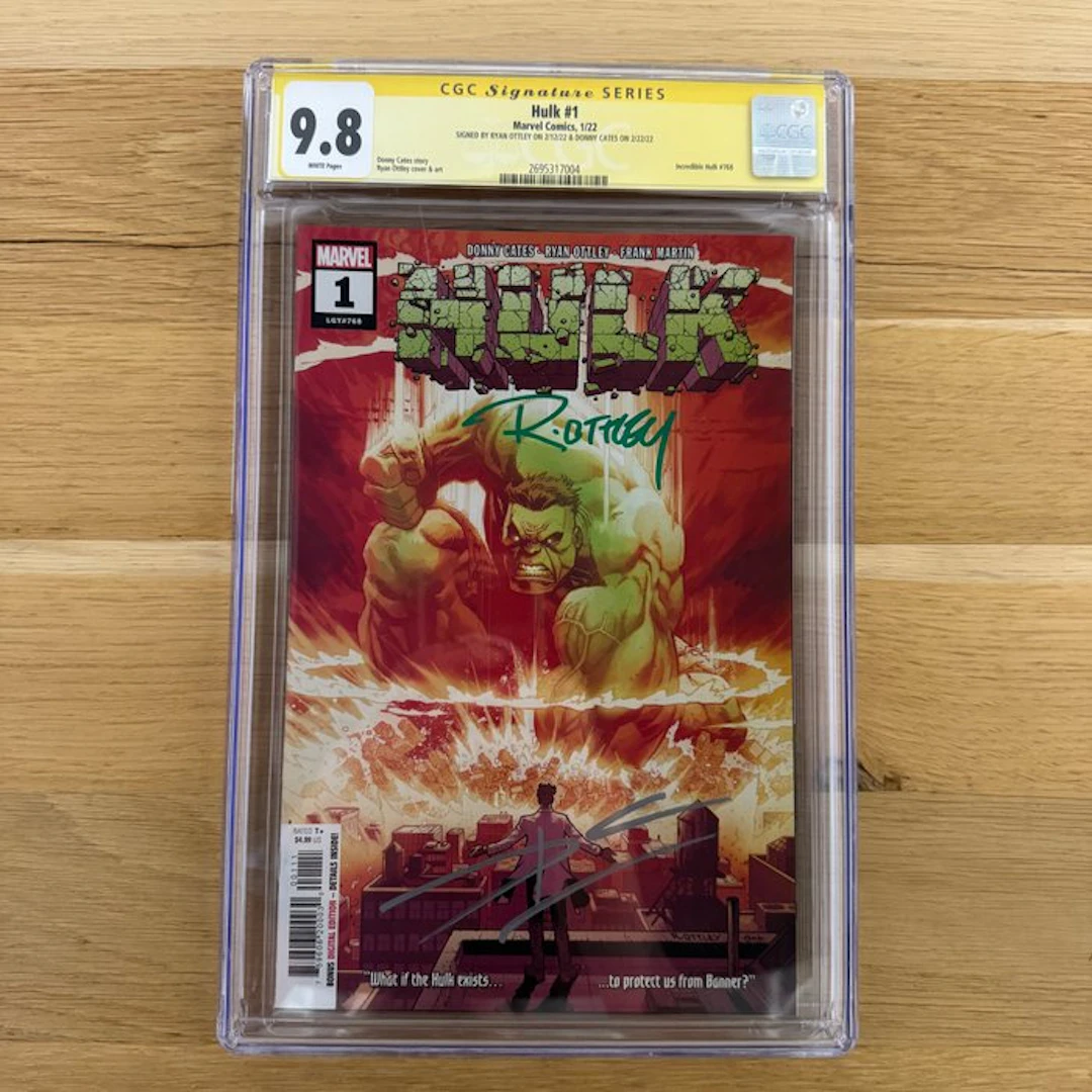 Hulk 1 - Hulk #1 (2022) – CGC Signature Series 9.8 –...