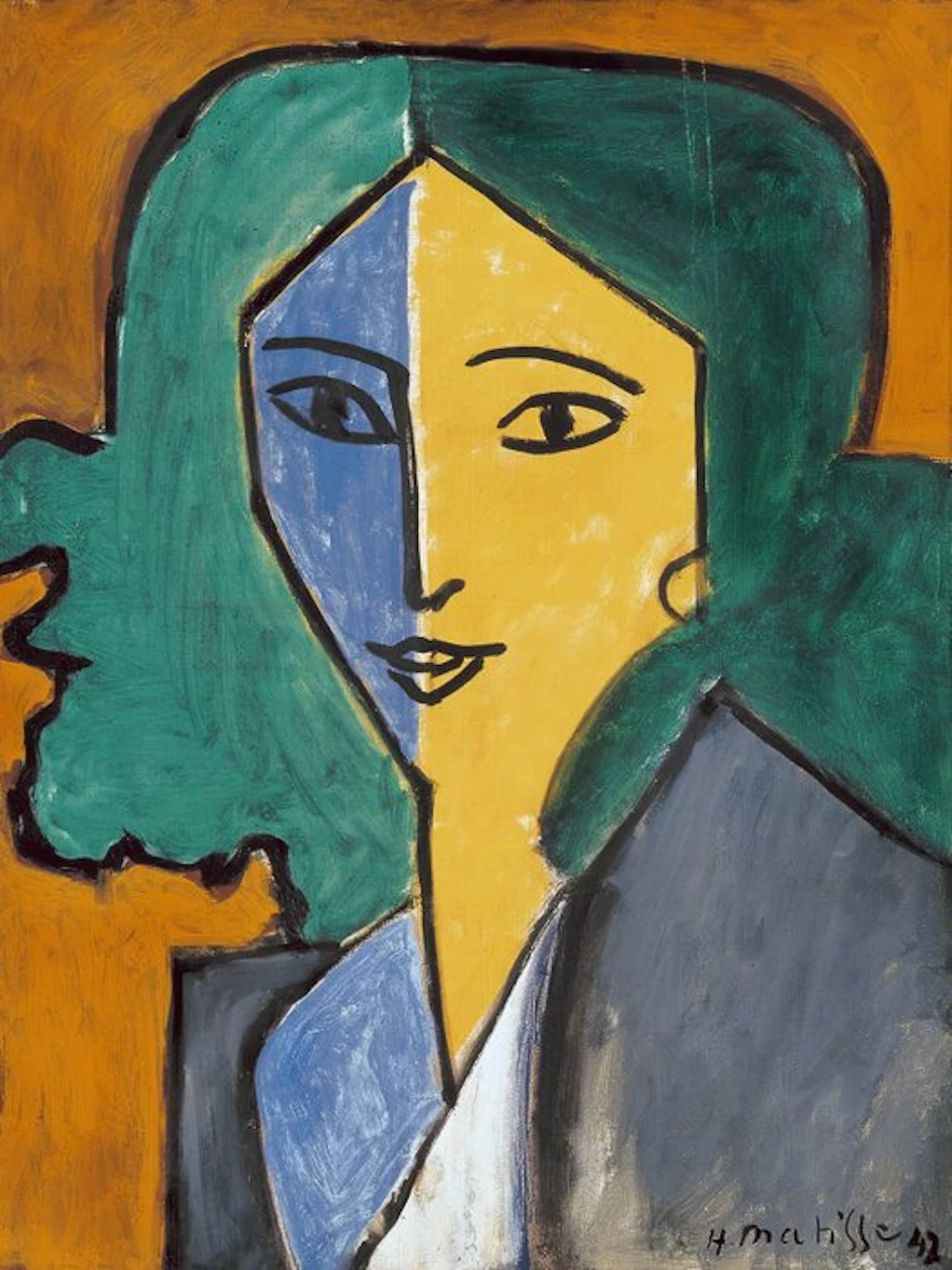 Henri Matisse (1869-1954) - "Portrait of Lydia Delectorskaya