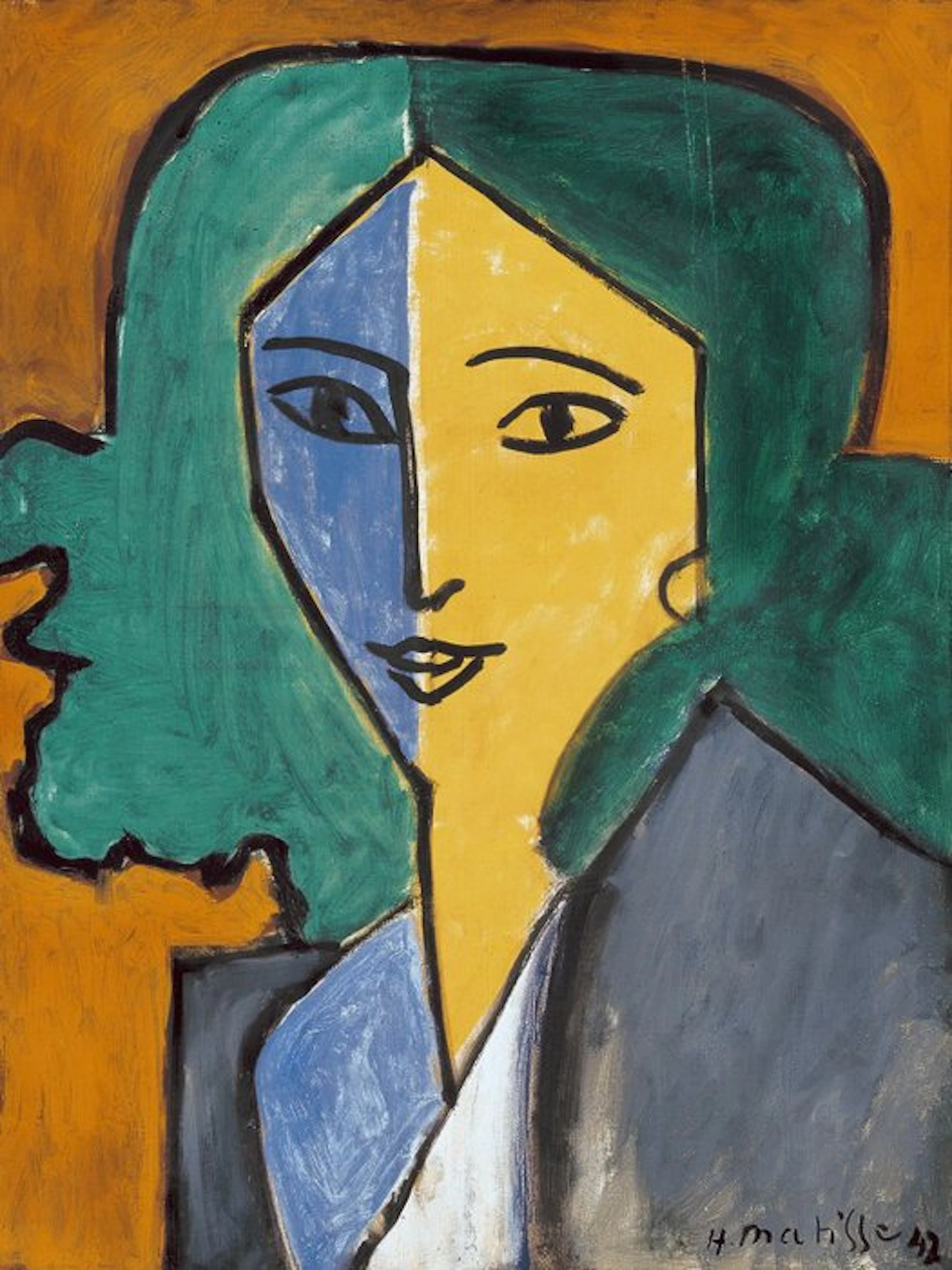 Henri Matisse (1869-1954) - "Portrait of Lydia Delectorskaya