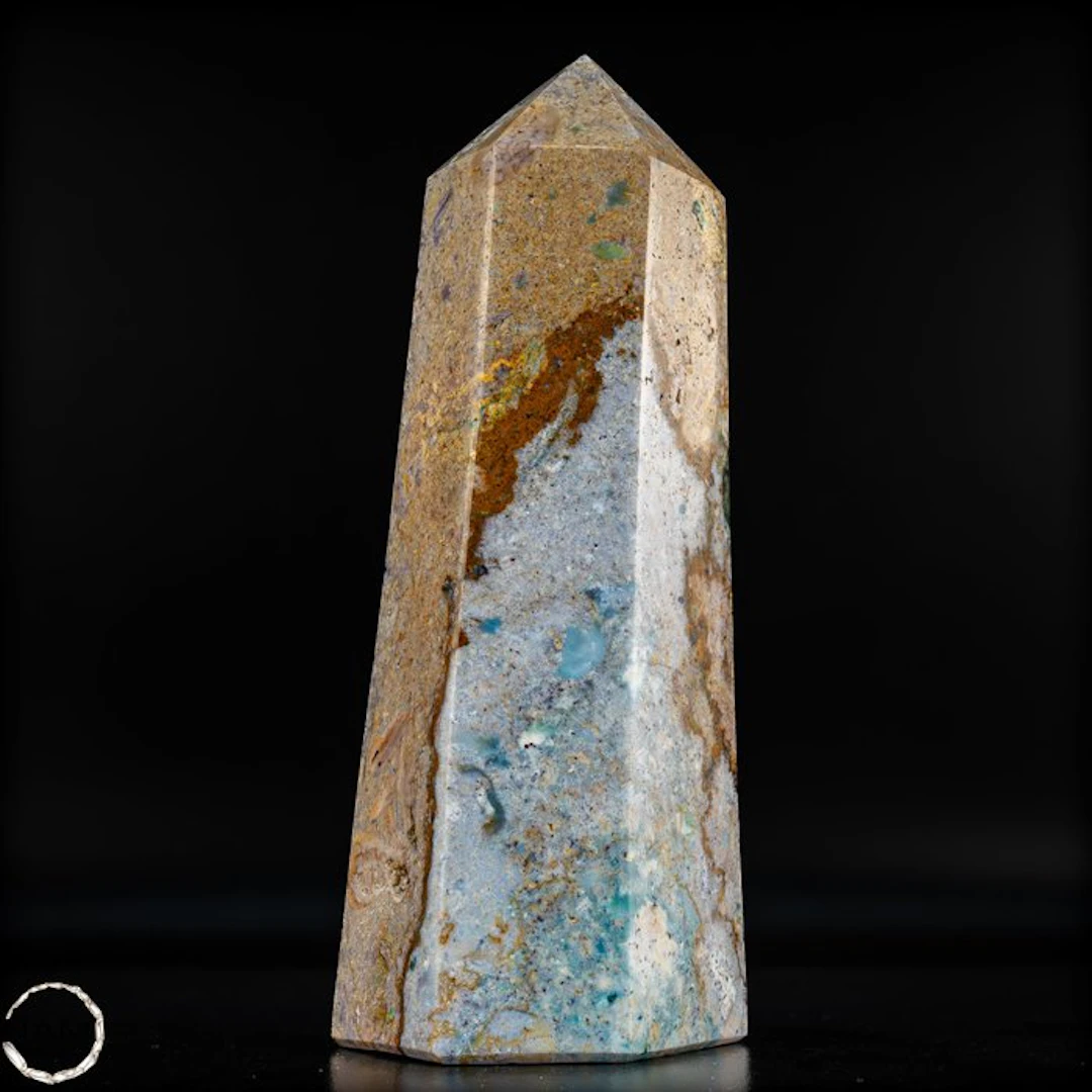 Ocean Jasper Obelisk – A unique natural work of art with...