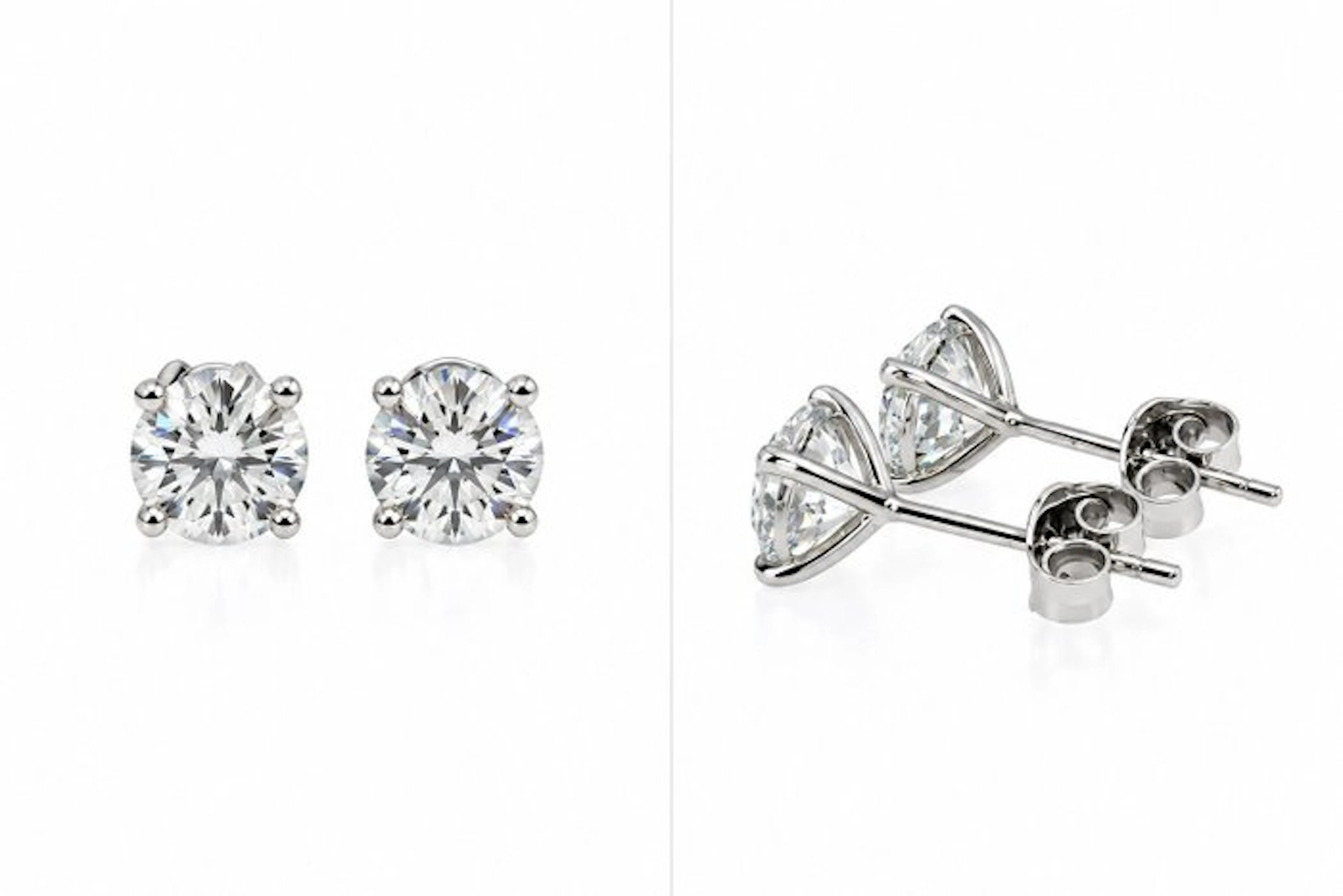 No reserve price - Earrings - 14 kt